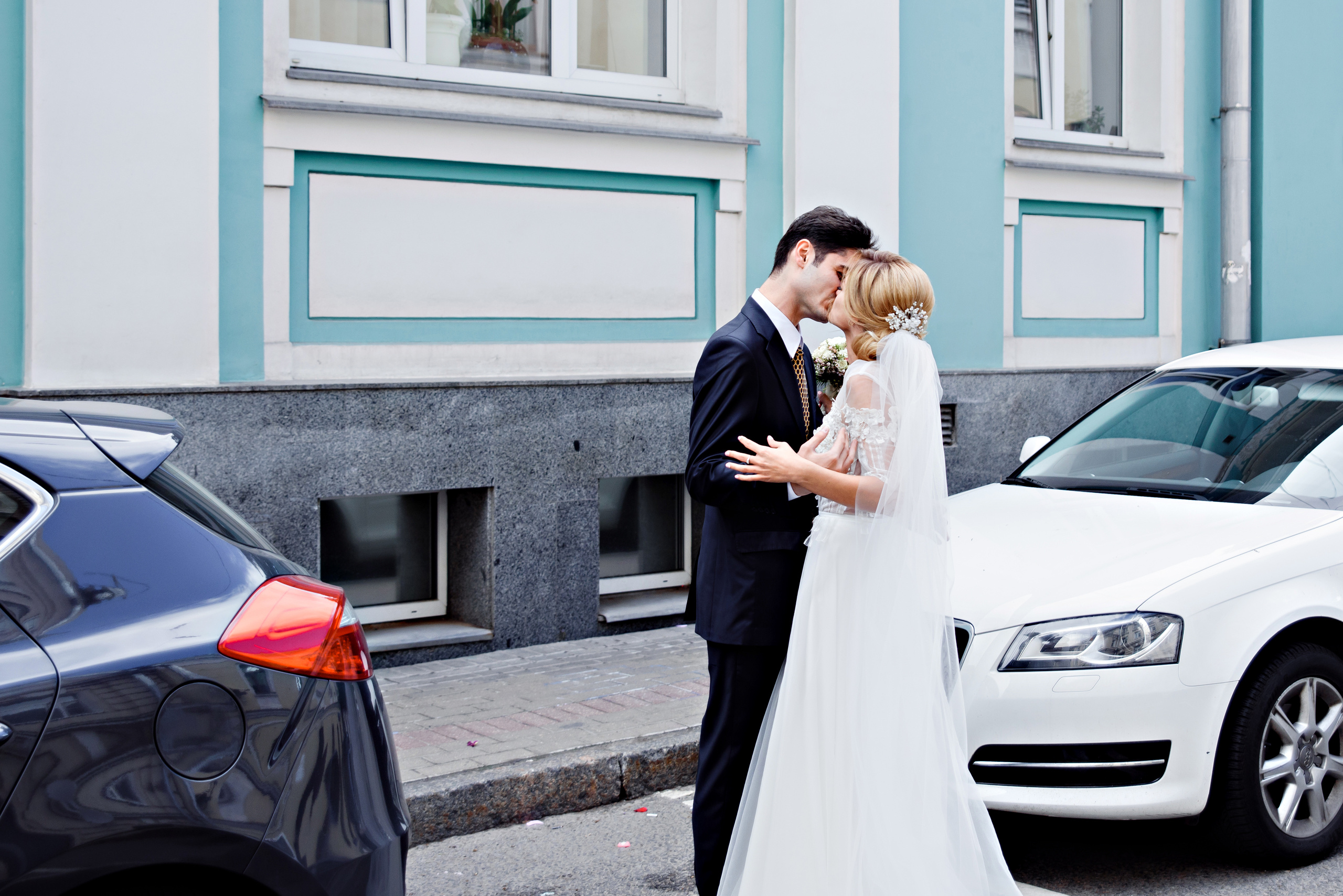 Свадебная фотосессия в Грибоедовском загсе. Фотограф Москва