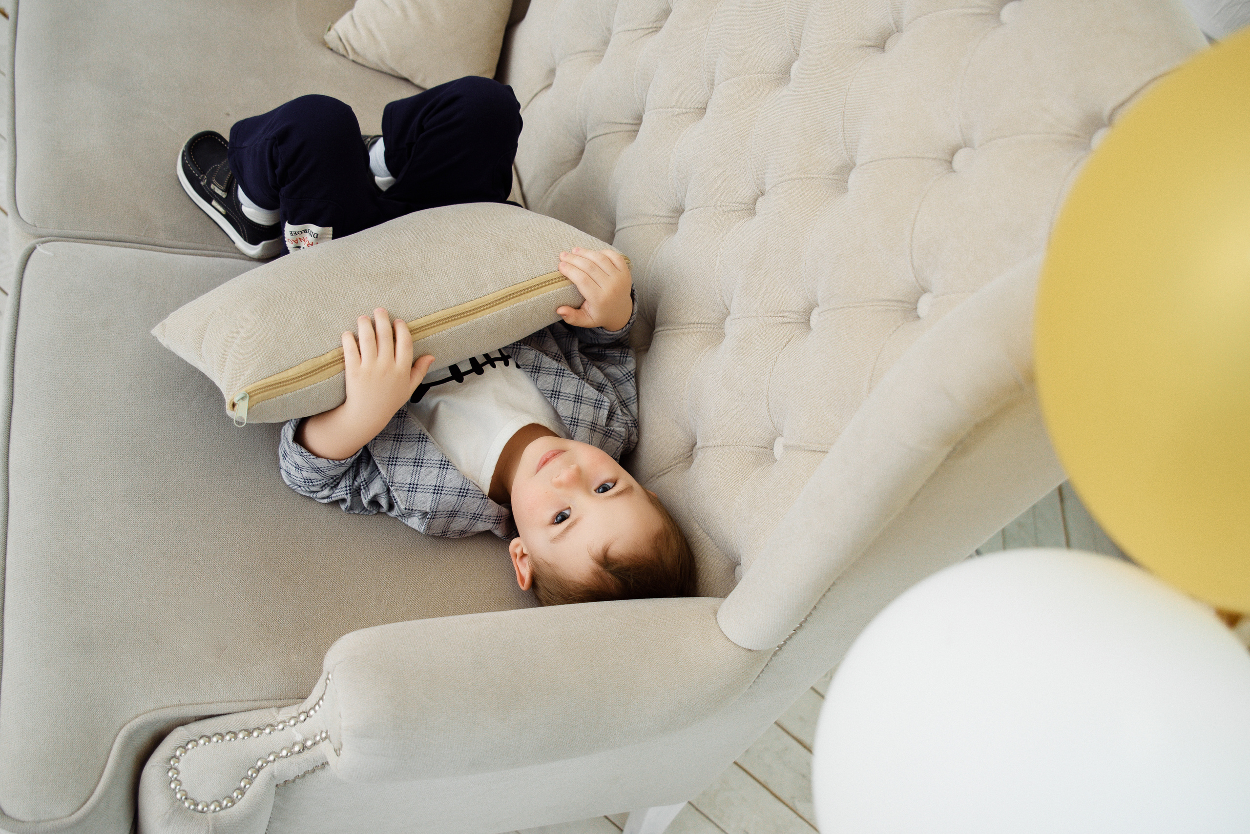 Детская фотосессия в студии. Фотограф Москва