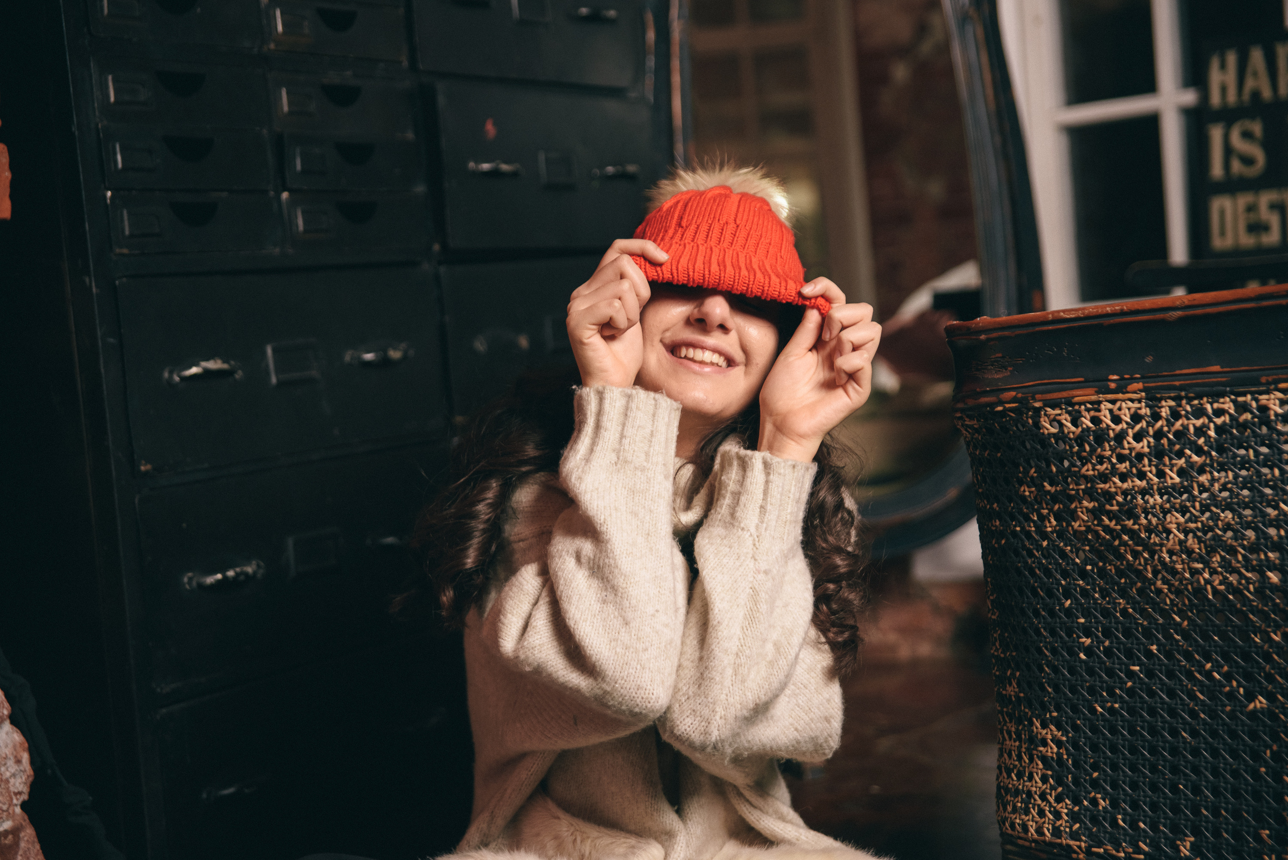 Портретная фотосессия в студии Москва. Фотограф Москва