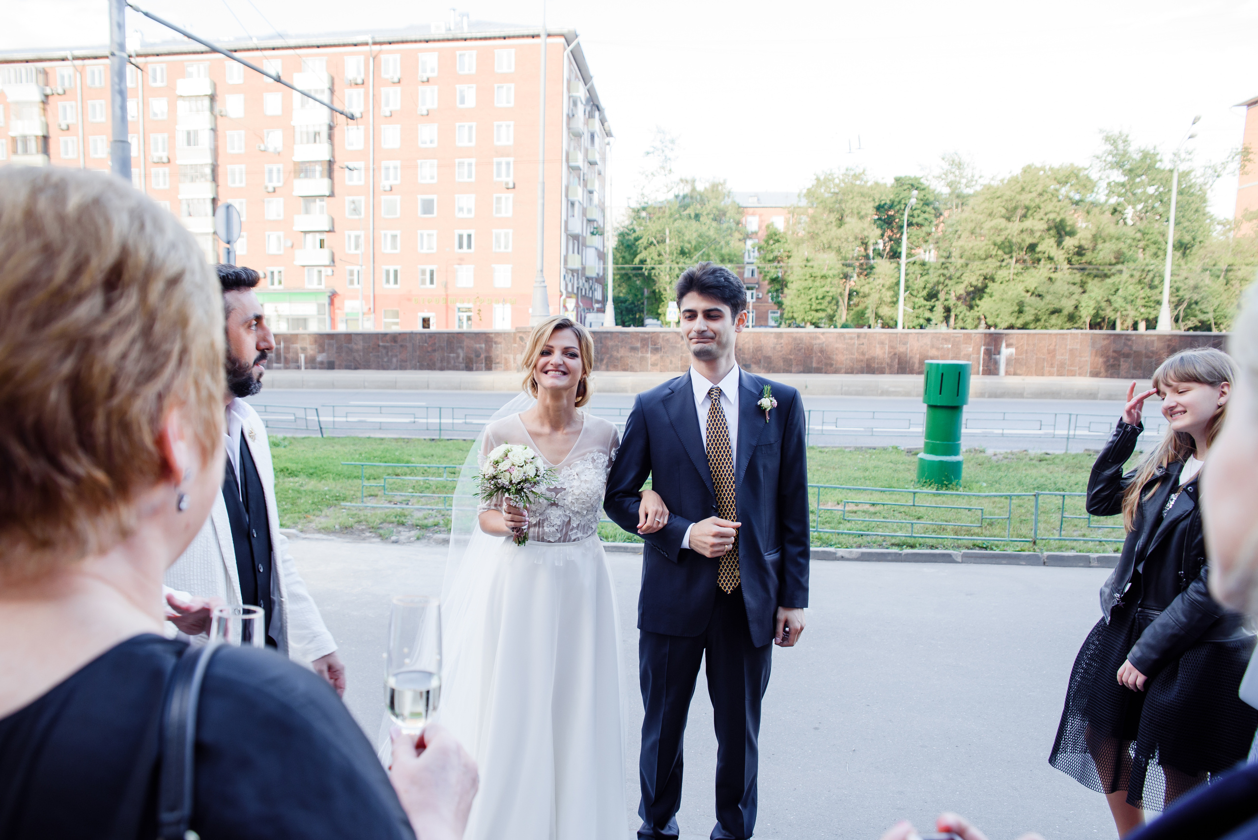 Свадебная фотосессия в Грибоедовском загсе. Фотограф Москва
