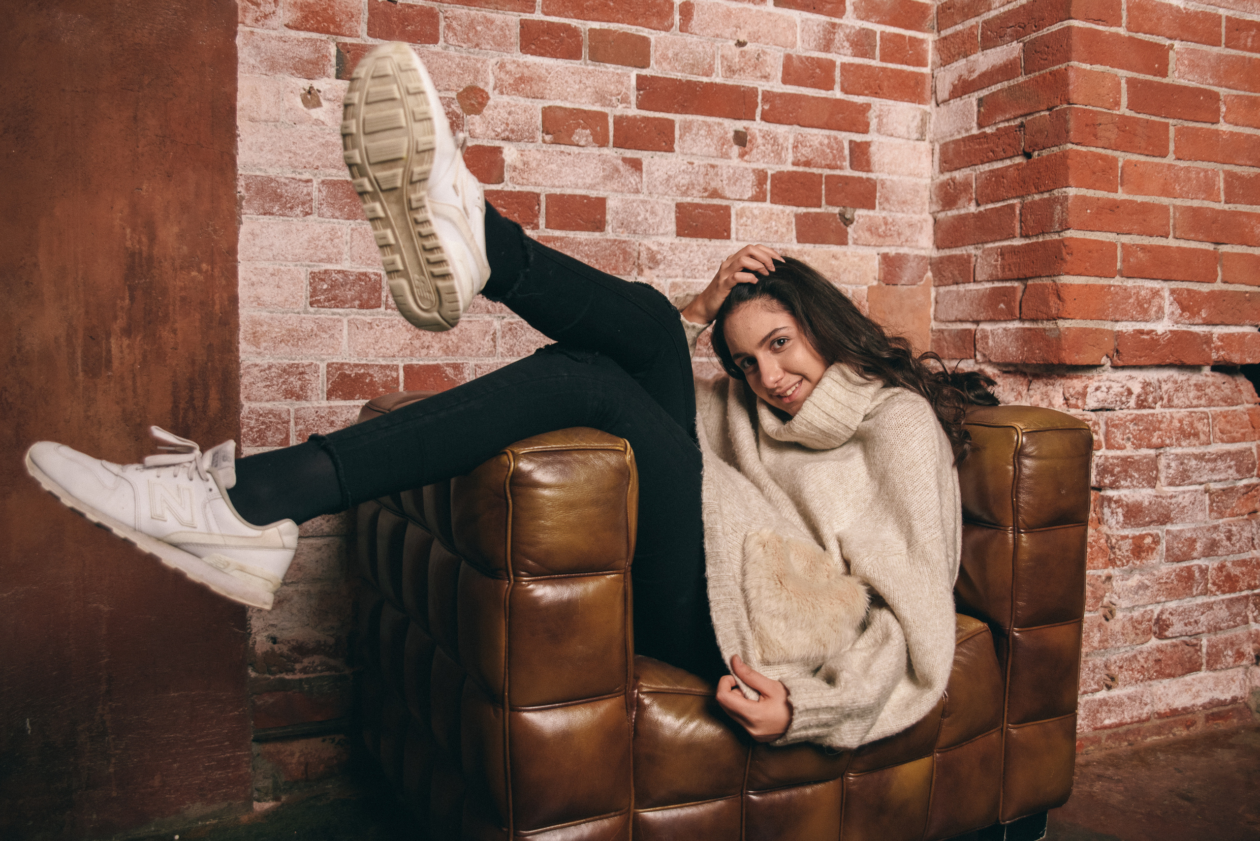 Портретная фотосессия в студии Москва. Фотограф Москва