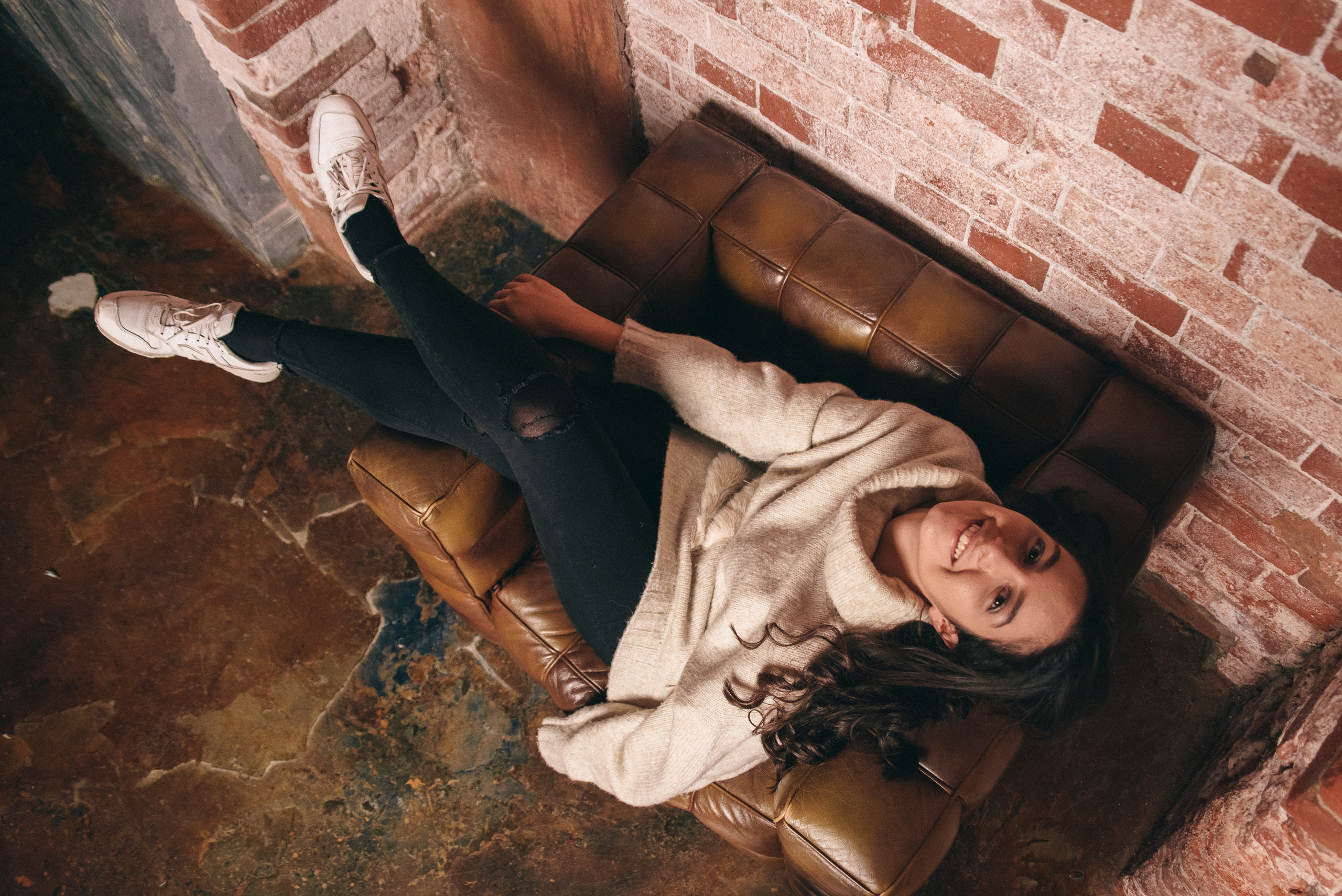 Портретная фотосессия в студии Москва. Фотограф Москва