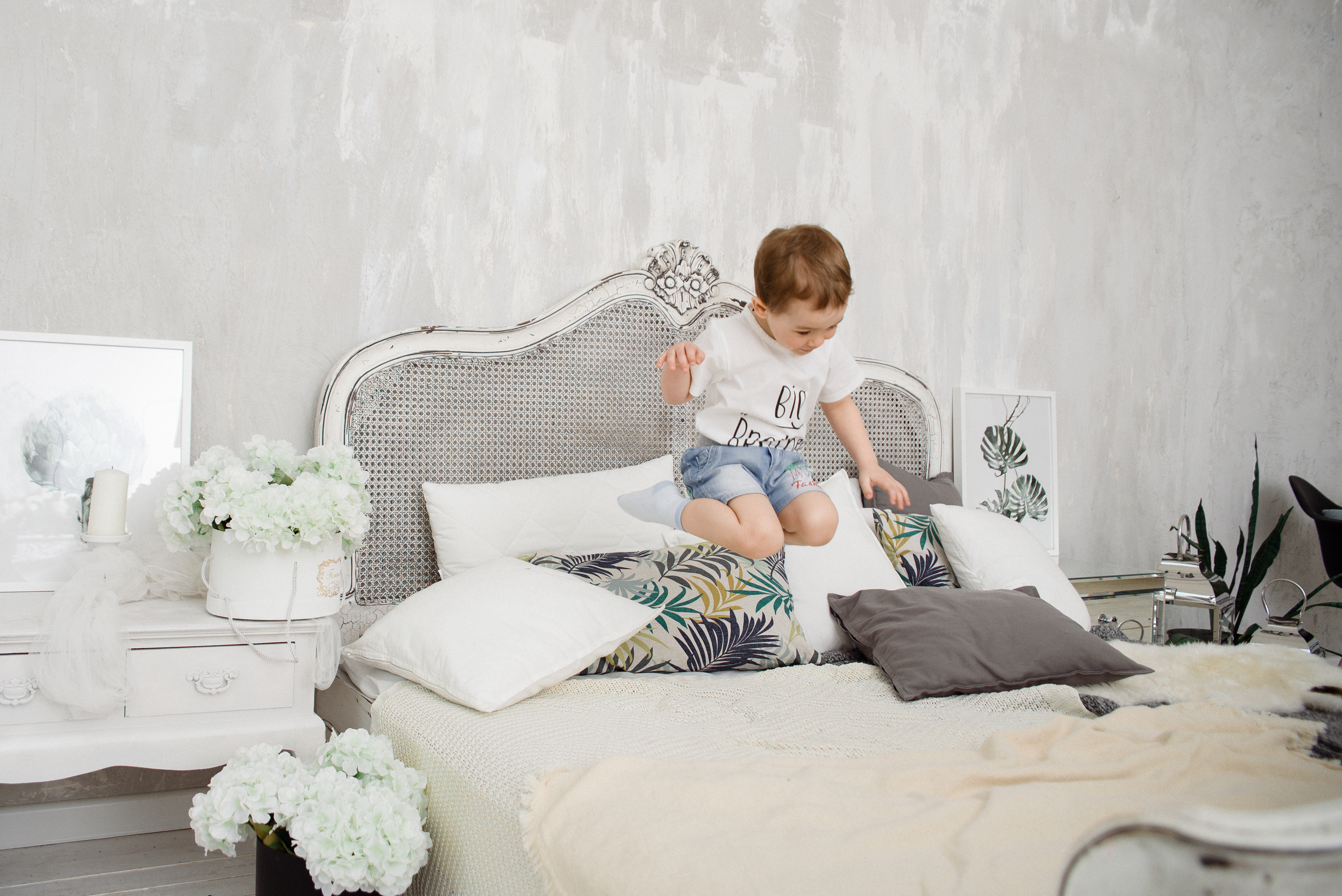 Детская фотосессия в студии. Фотограф Москва