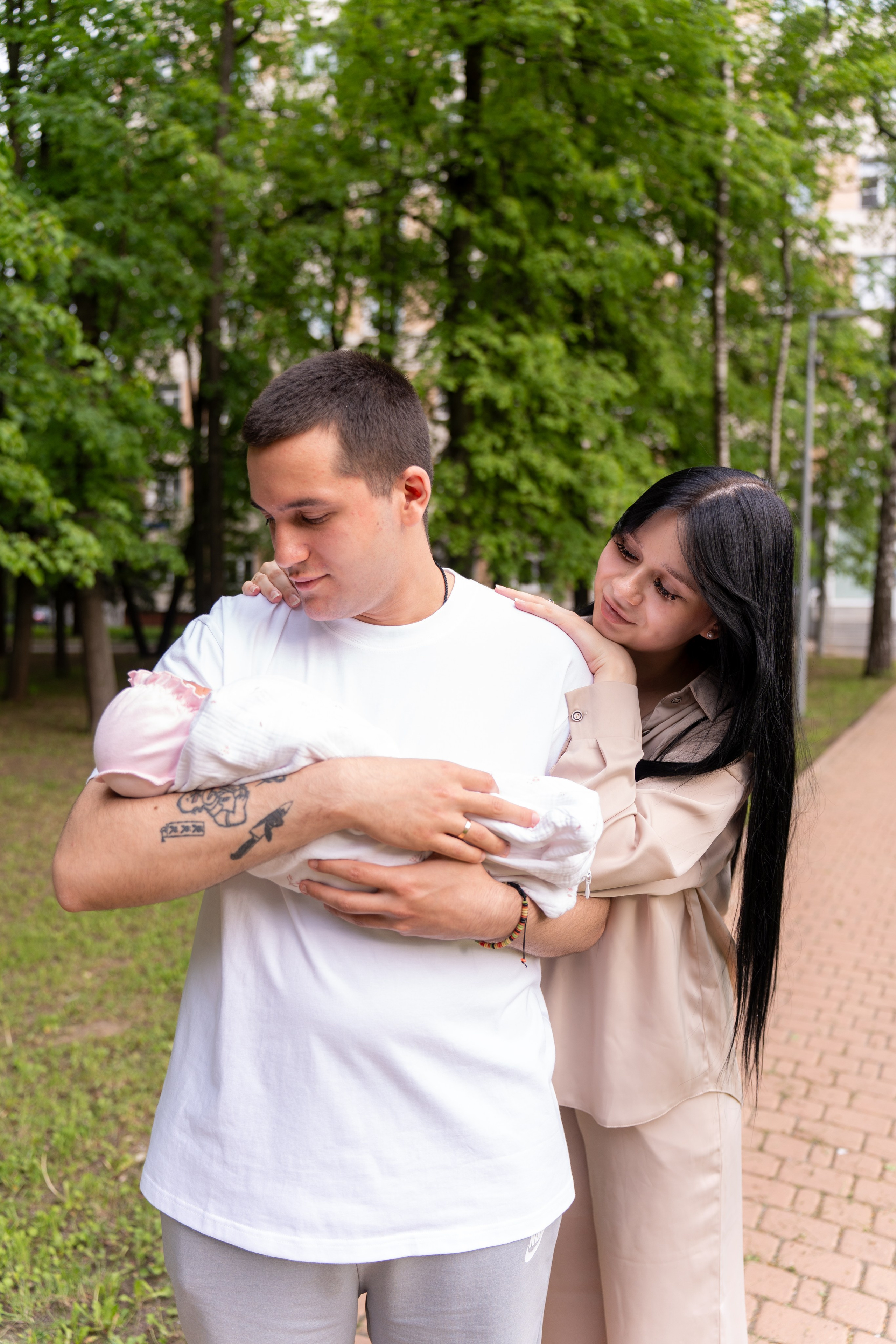 Встреча малышки из роддома. Фотограф Александра