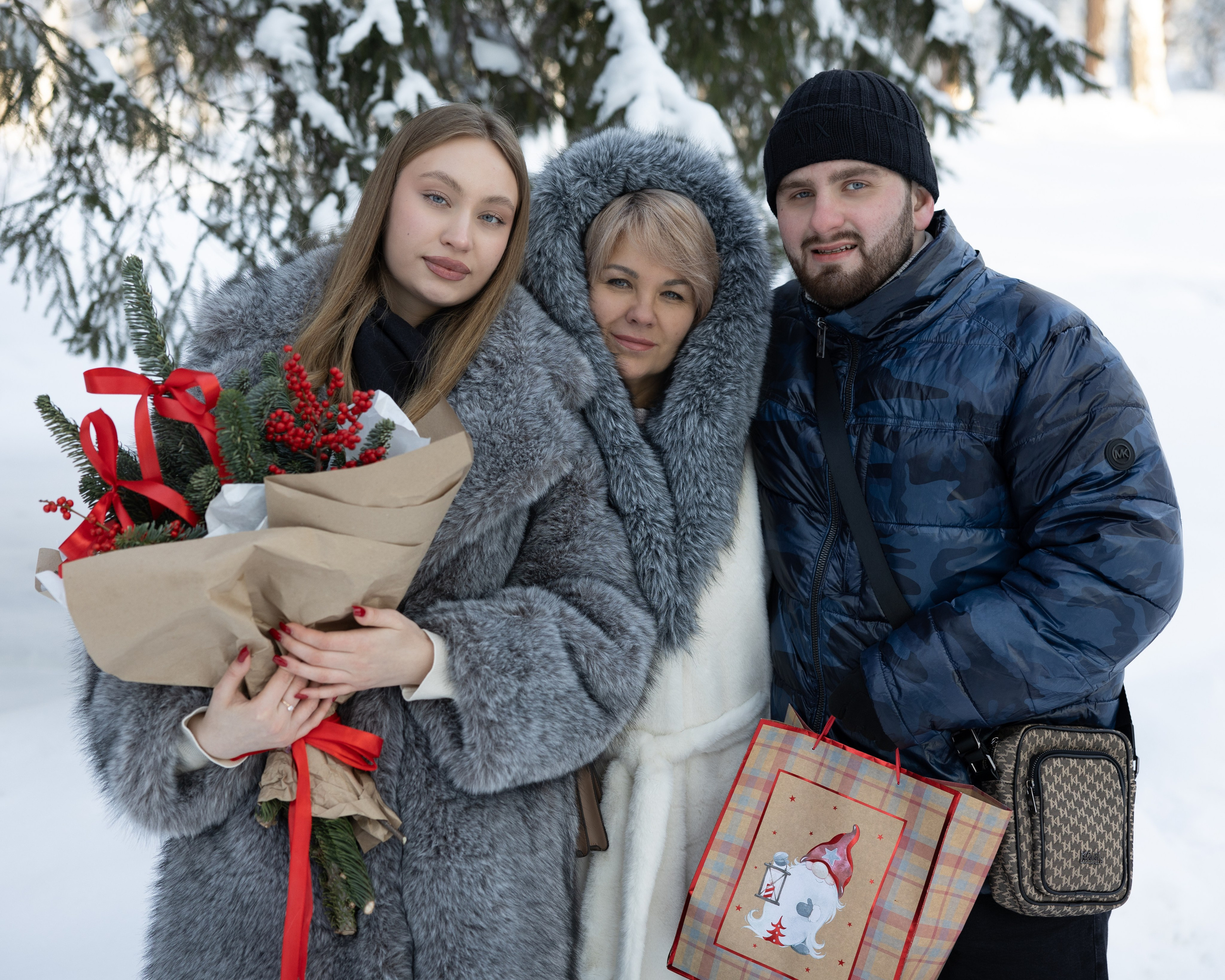 Новогодние. Фотограф Новосибирск, Академгородок, Бердск — Айна