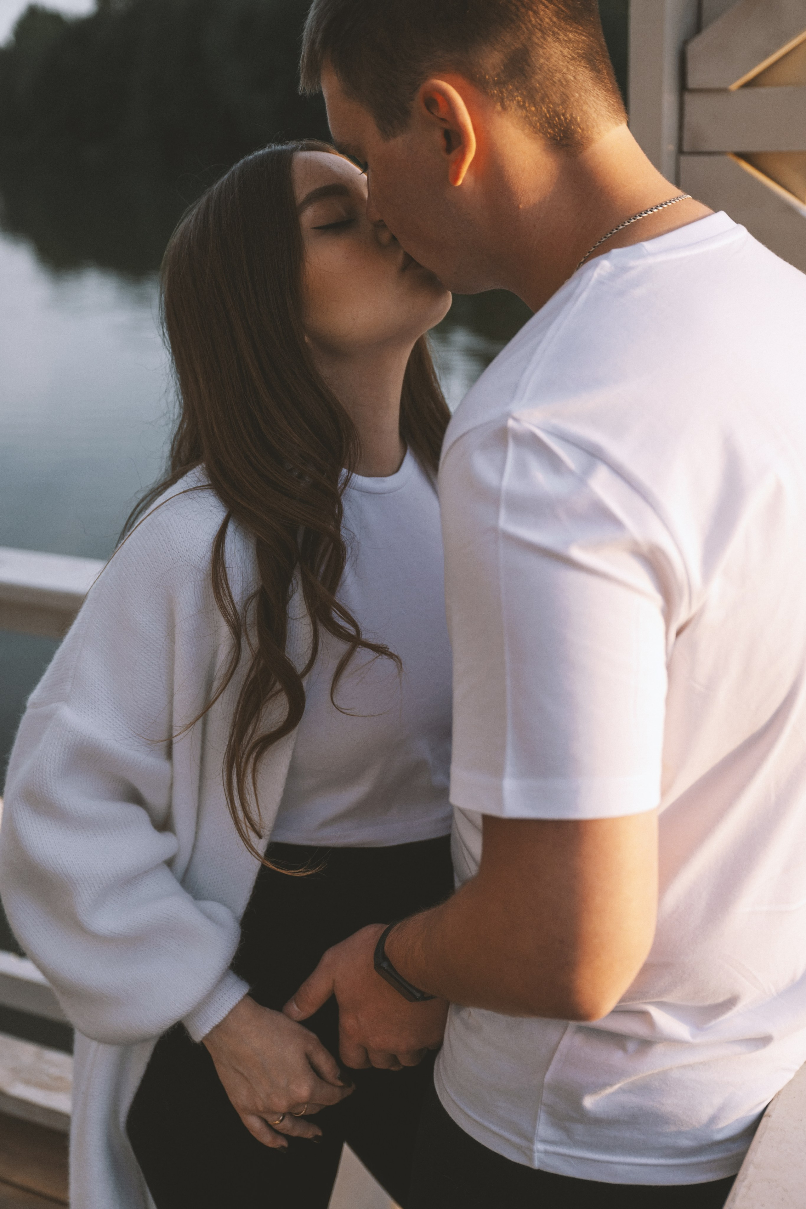 Фотосессия на закате в Гребнево. Свадебный и семейный фотограф Виктория Носачёва. Щелково, Москва и МО