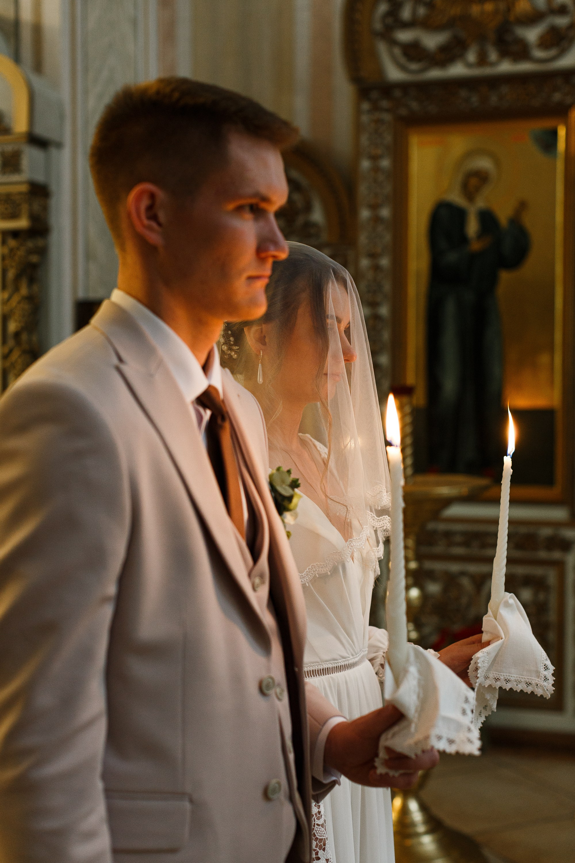 Венчание в храме Живоначальной Троицы на Шаболовке