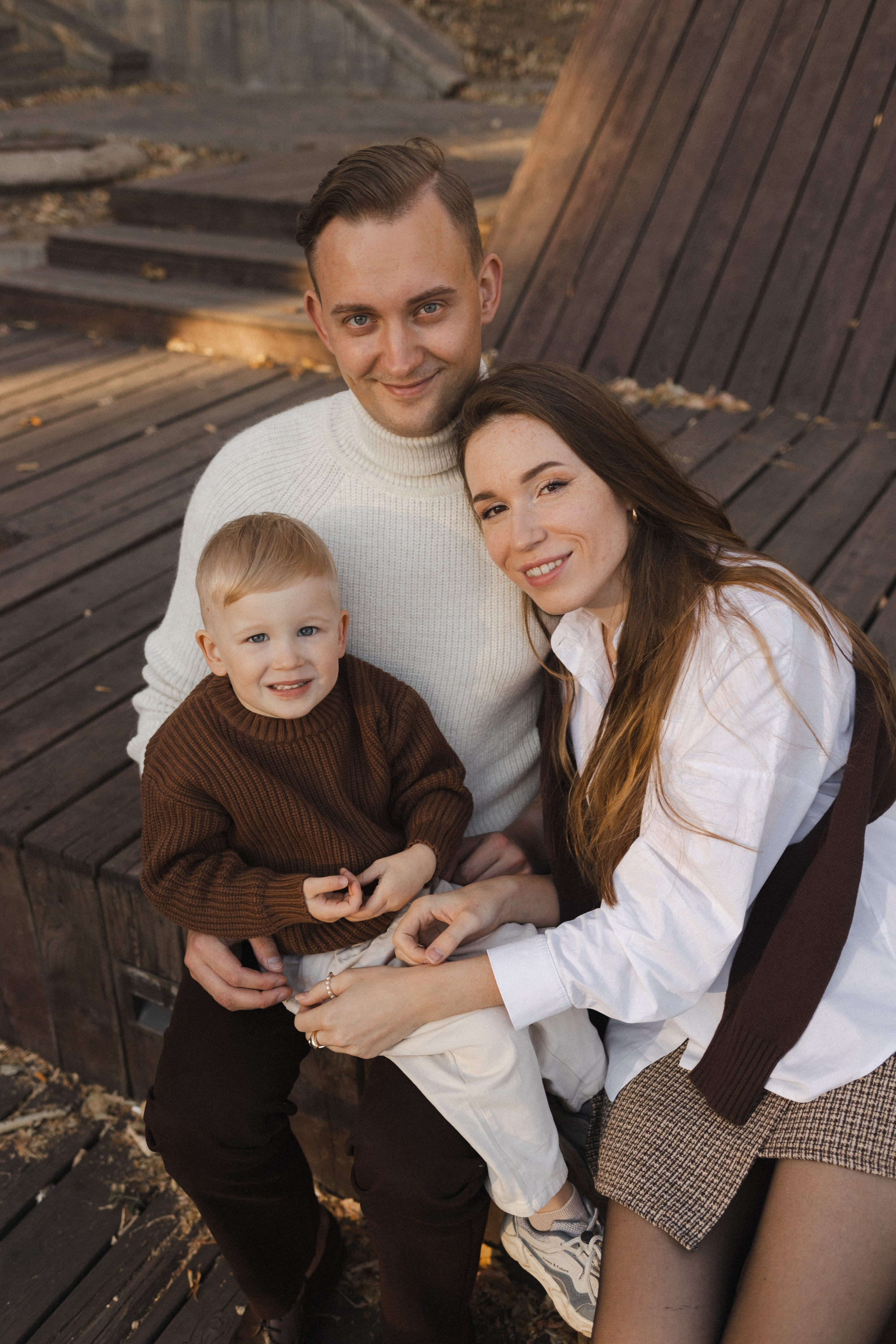 Илья, Марина и Максим. Семейный фотограф в Москве