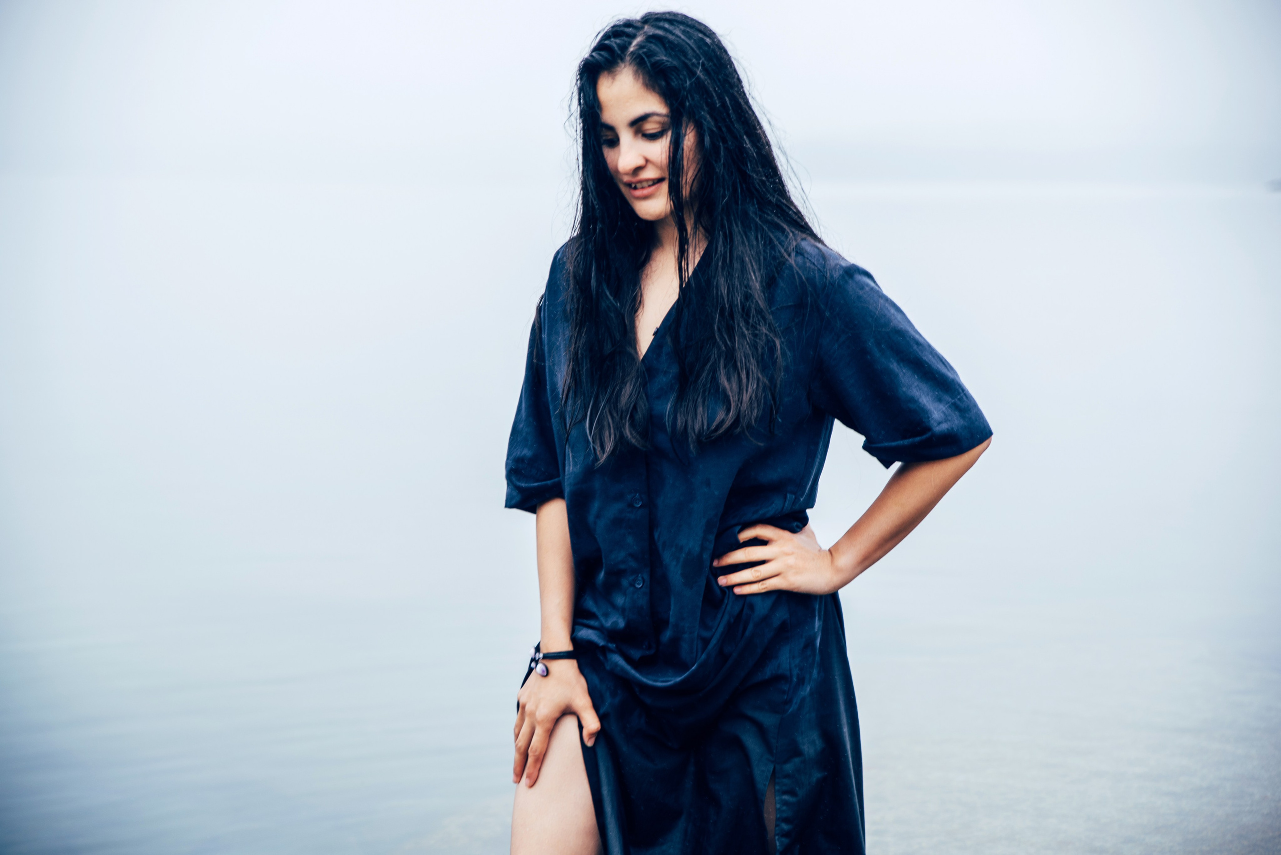 Индивидуальная фотосессия на озере в воде. Семейный фотограф в Миассе Ольга Широковская