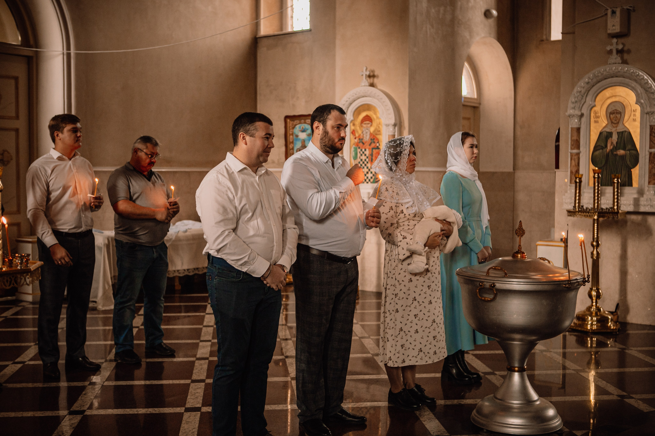 Таинство крещения. Фотограф Неверова Катерина