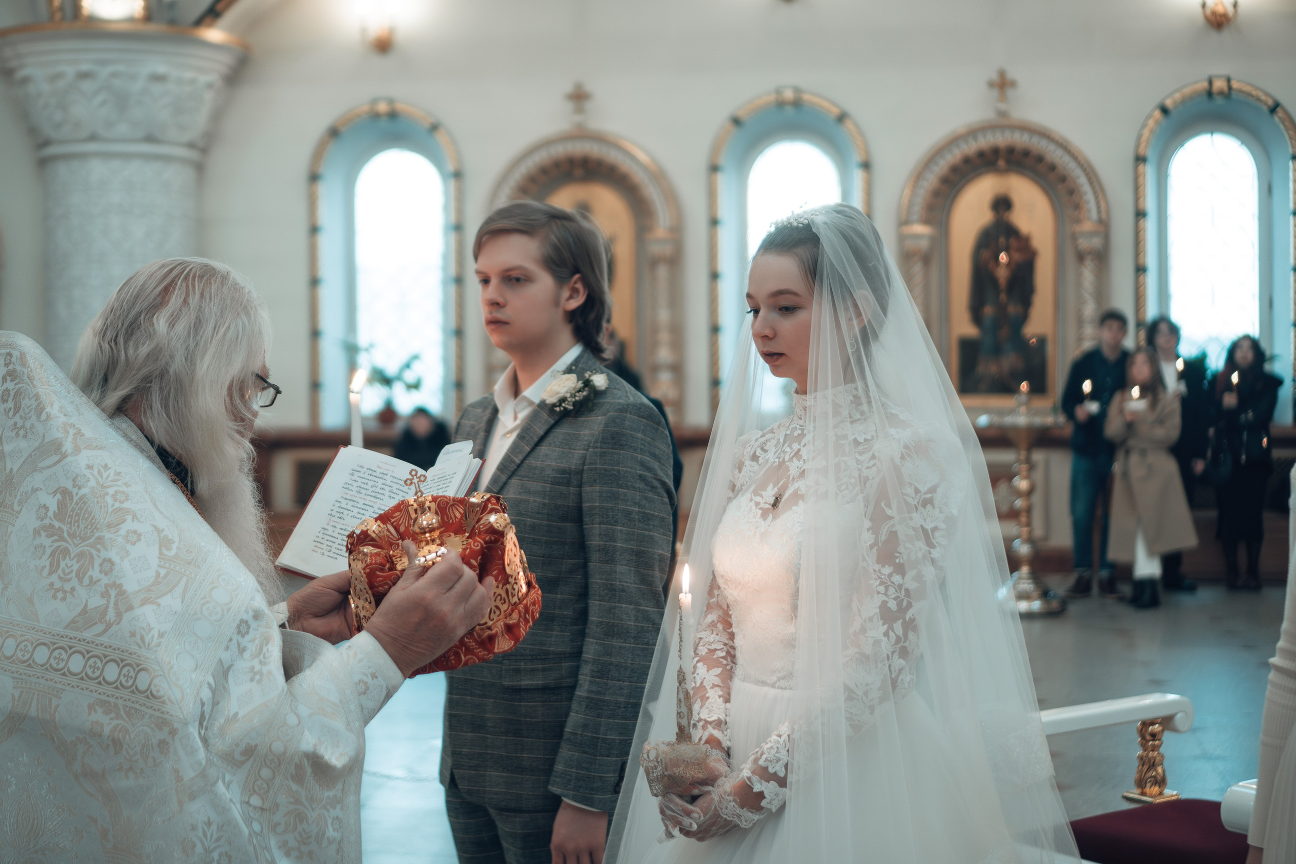 Венчание в Москве Евы и Даниила