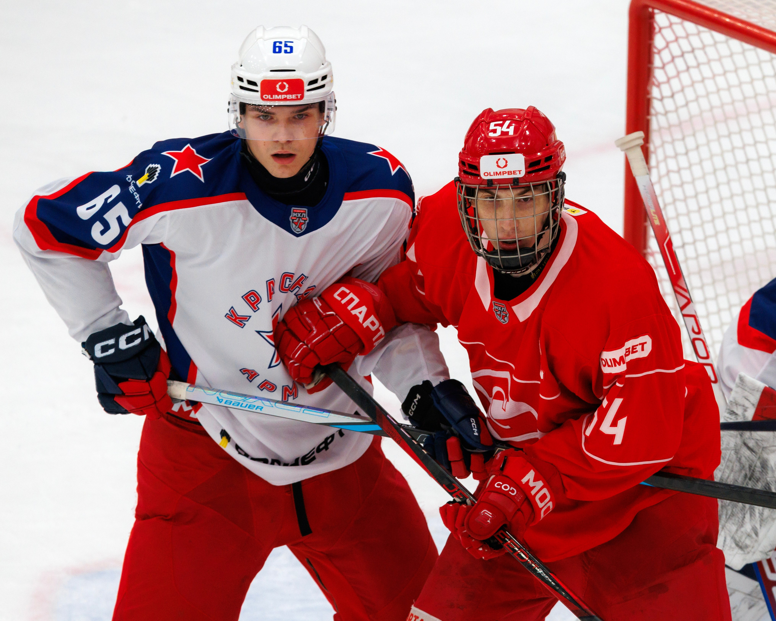 МАТЧ МХЛ. МХК СПАРТАК — ХК КРАСНАЯ АРМИЯ. Artem Zenin Photography