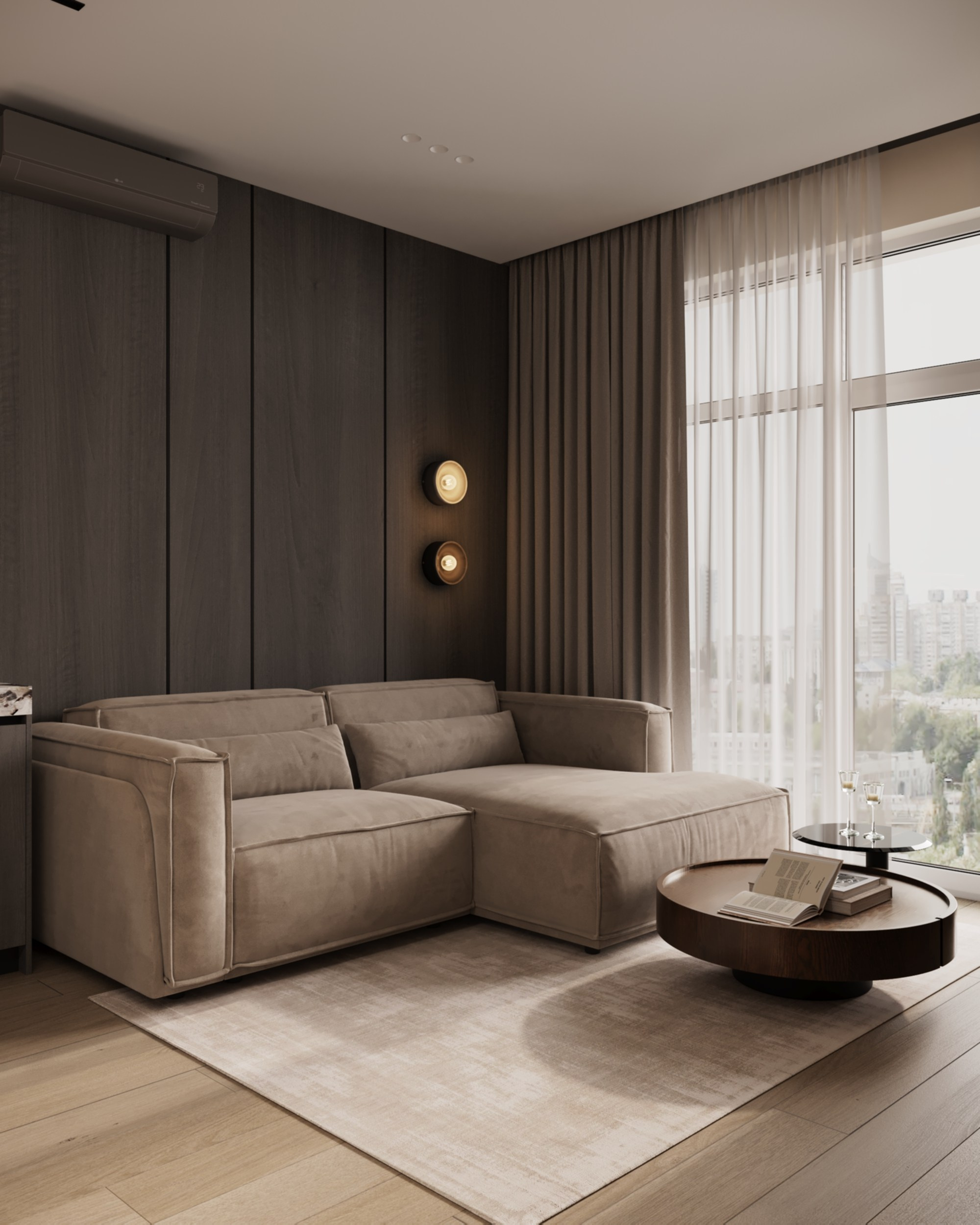 ЖК Русская Европа | 85 м² | 2026. 3D Визуализация интерьера