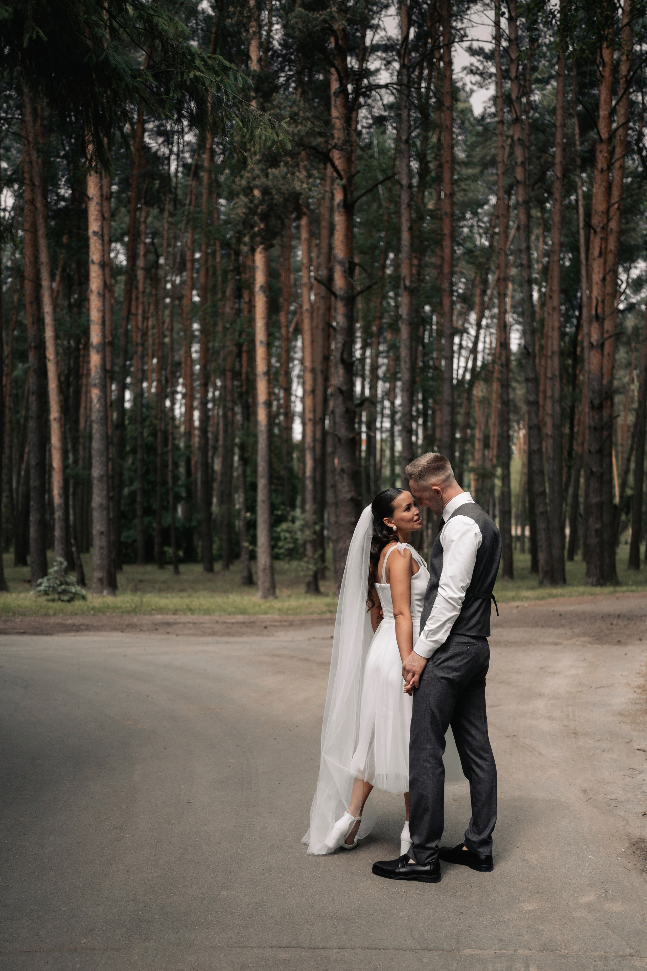 Парк Елочки свадебная фотосессия. Семейный фотограф в Москве и в Домодедово Екатерина Патракова