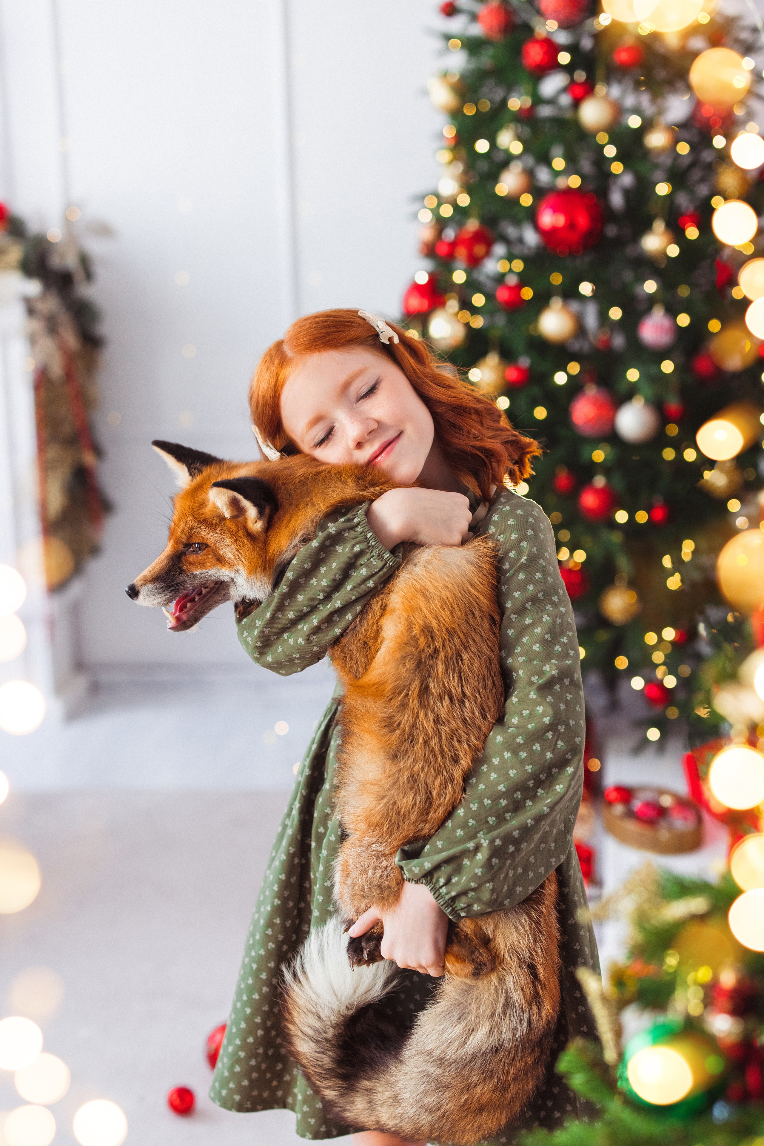 Фотостудия «Мастерская», с лисом. Семейный и детский фотограф в Краснодаре Анна Трашкова