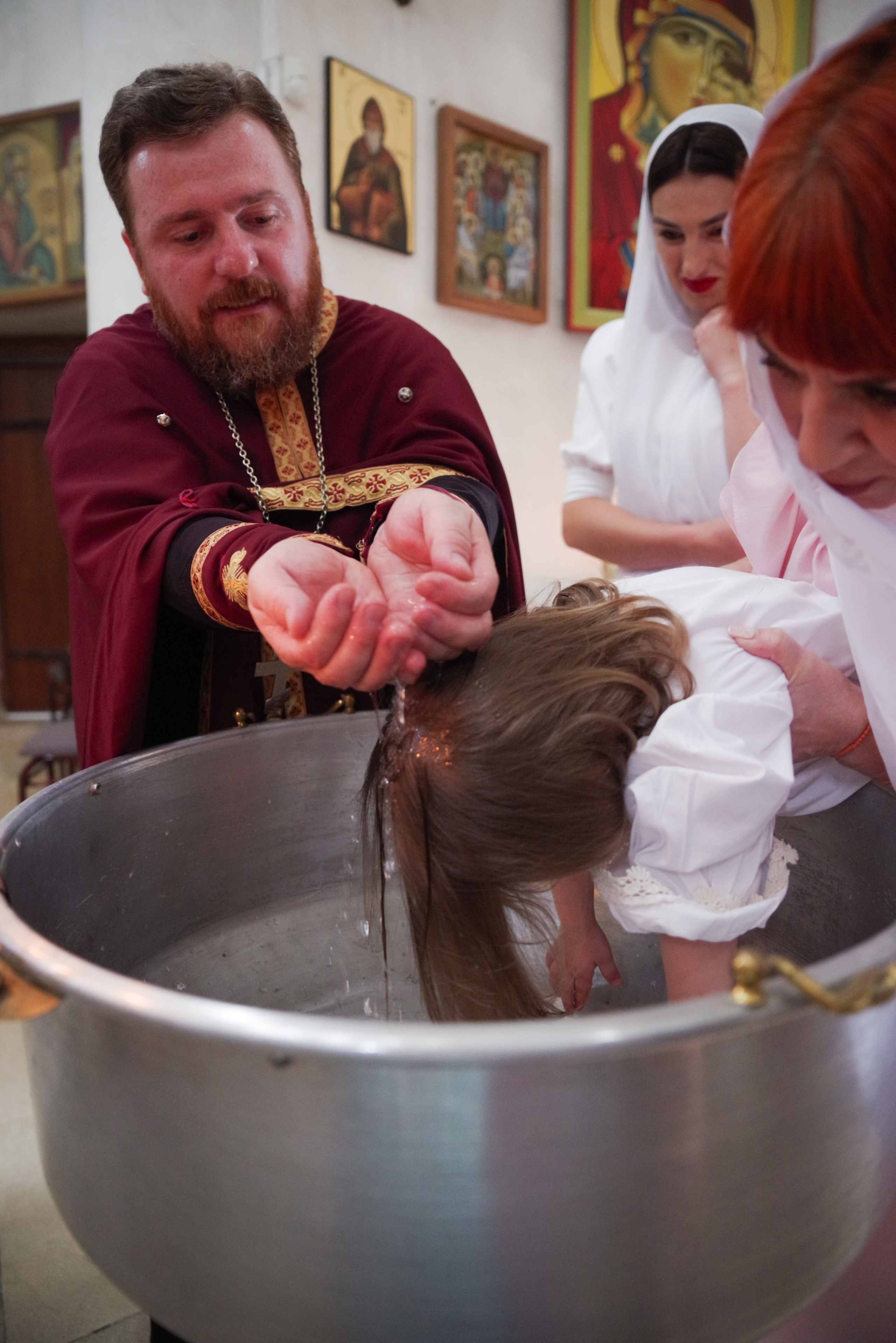 Крещение. Портретный фотограф Денис Милютин