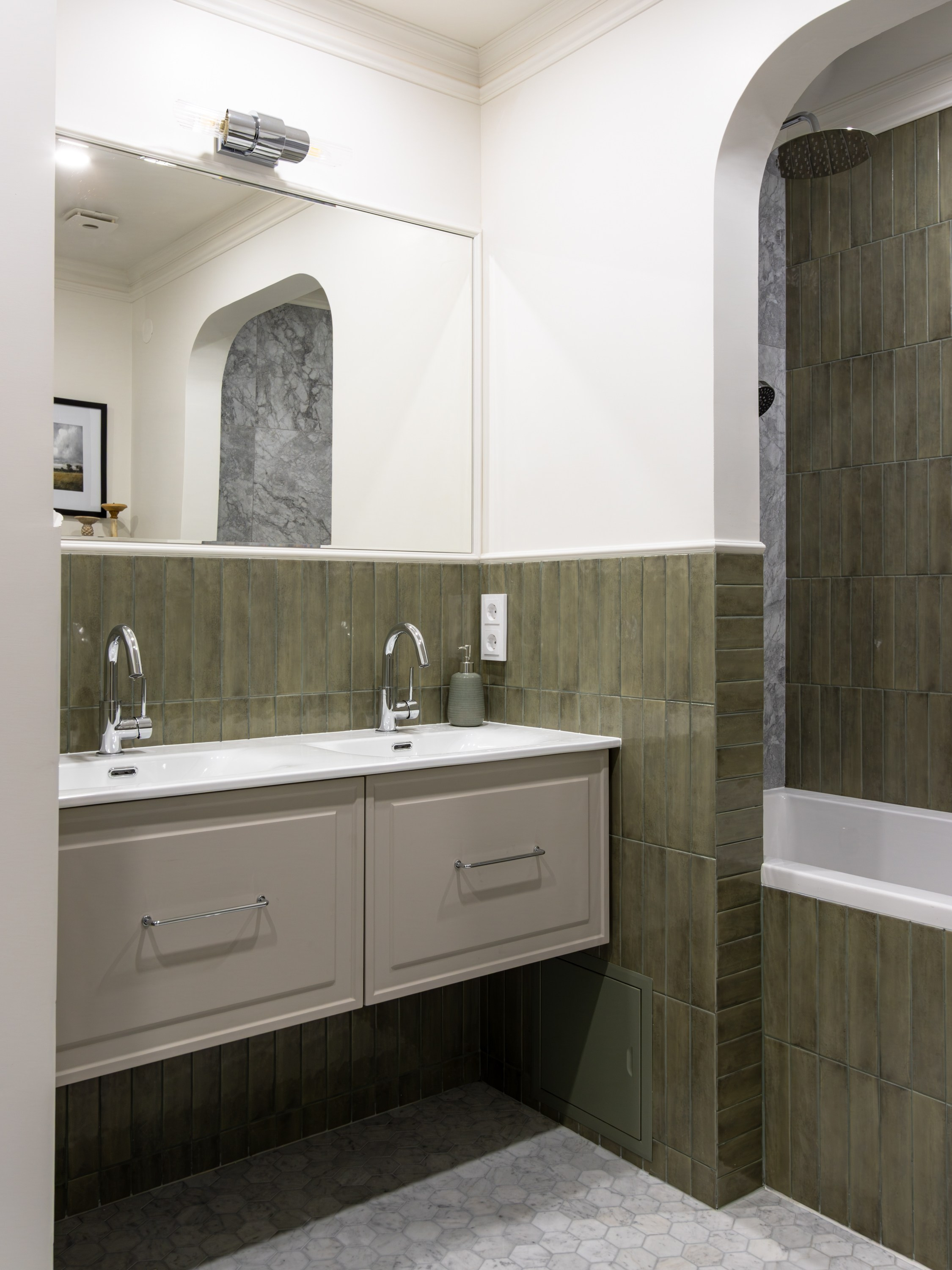 Таунхауз дизайнера Олеси Тищенко, 2026. Интерьерный фотограф в Санкт-Петербурге