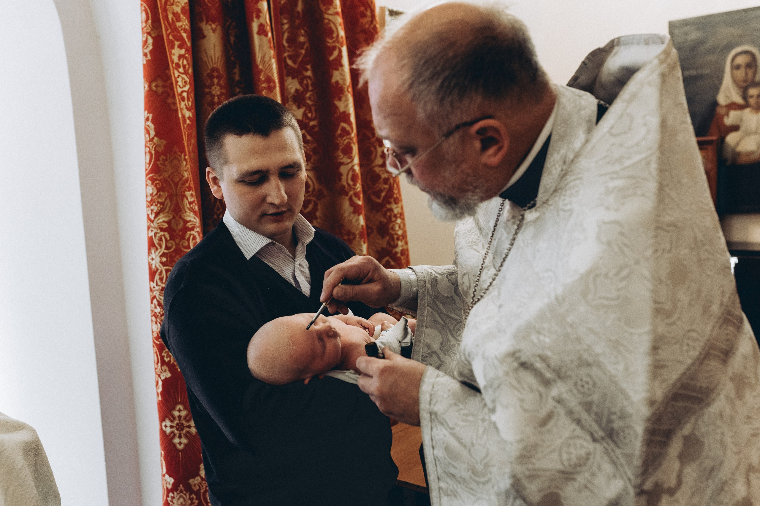 Крещение Ивана и Софии