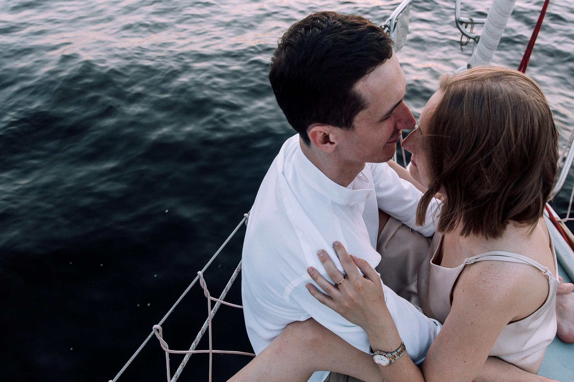 Прогулки на яхте. Свадебный и портретный фотограф в Нижнем Новгороде и Нижегородской обл