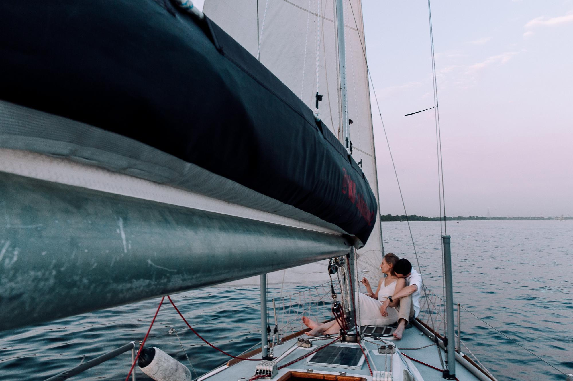 Прогулки на яхте. Свадебный и портретный фотограф в Нижнем Новгороде и Нижегородской обл