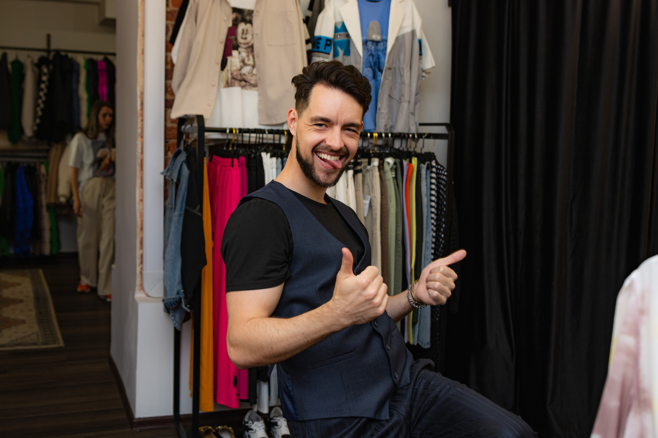 Шопинг со стилистом. Портретный фотограф в Санкт-Петербурге Дмитриева Наталия