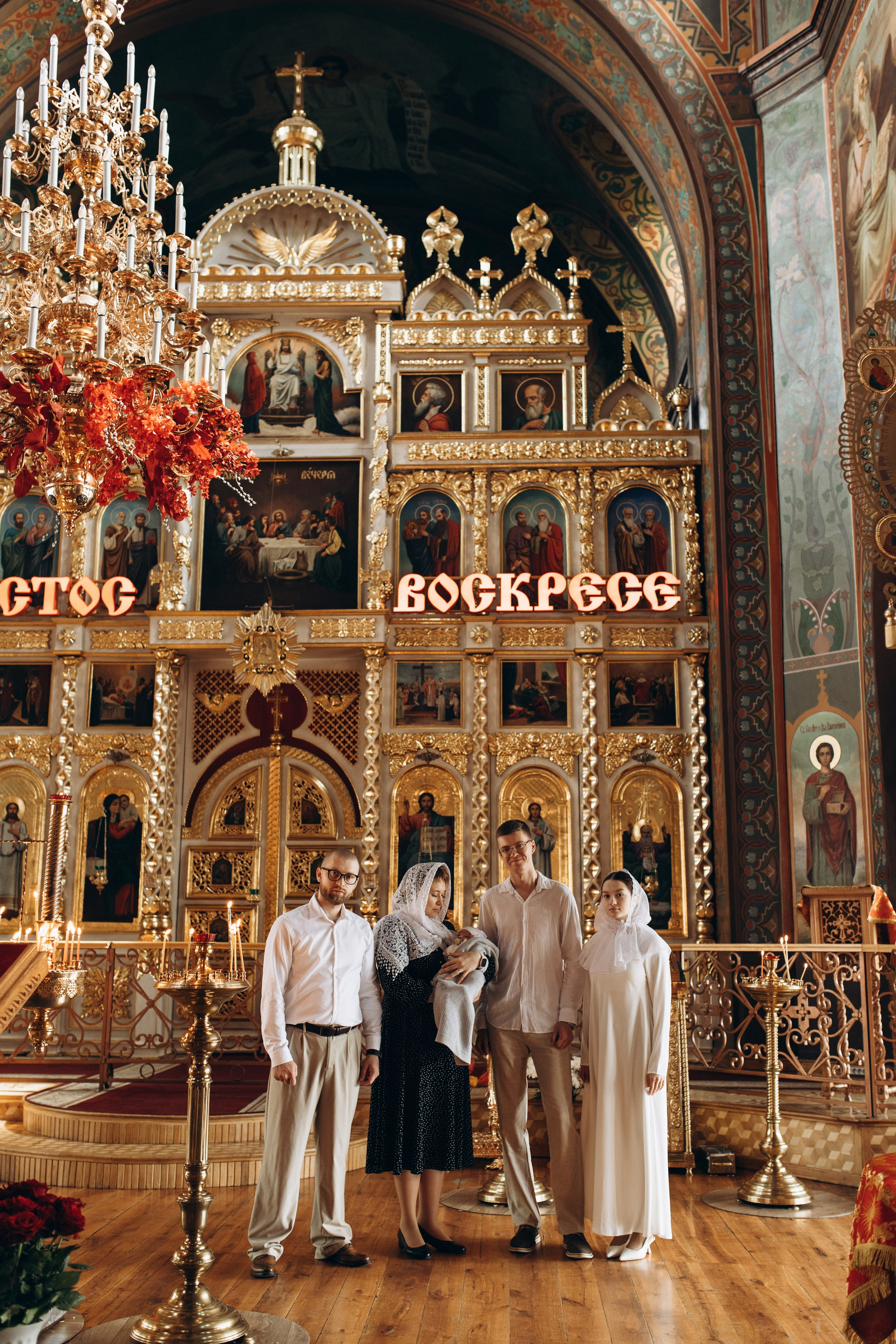 Крещение Лёвы. Самый теплый фотограф в Краснодаре Рябоконь Ксения