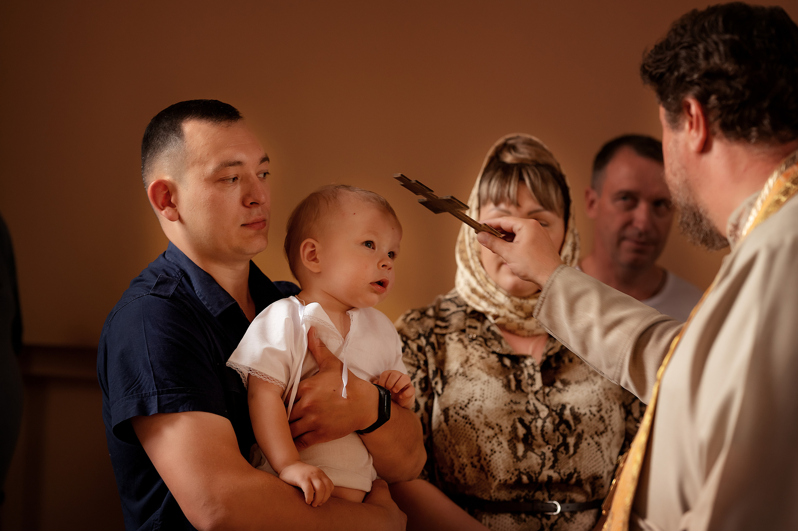 Таинство крещения. Фотограф новорождённых, семейный, школьный в городе Калуге Евгения