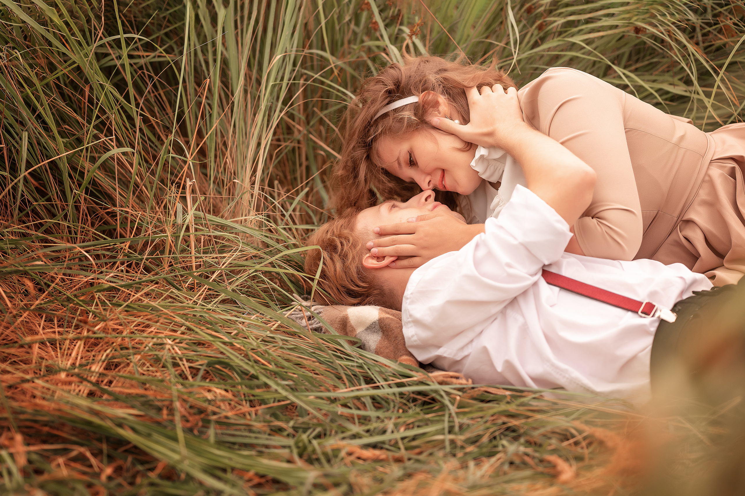 #фотосессия семейной пары на природе. Фотограф новорождённых, семейный, школьный в городе Калуге Евгения