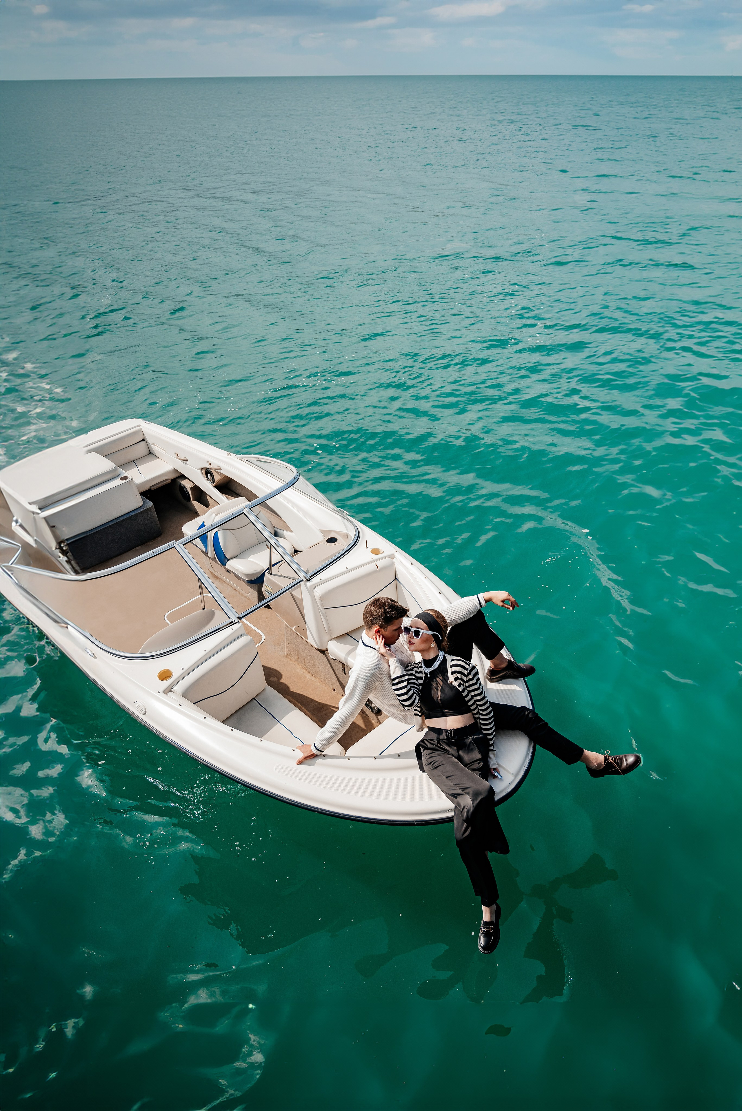 Love story на катере. Свадебный и семейный фотограф в Донецке, Ростове, Севастополе!