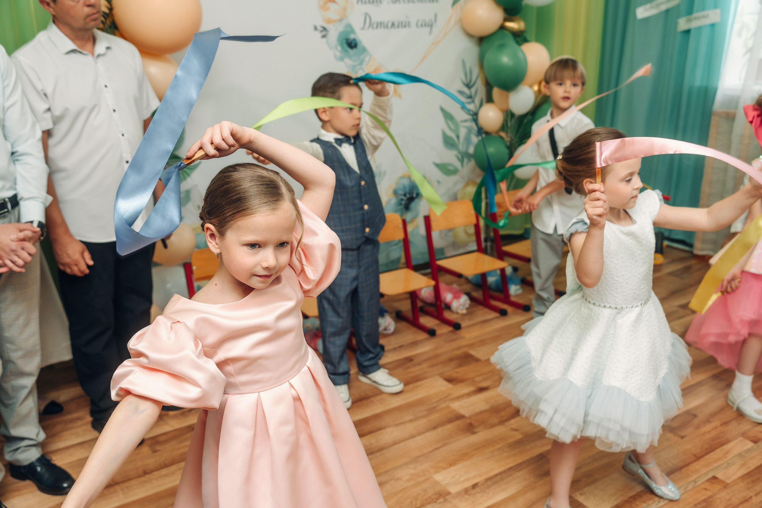 Фотосъемка выпускного в детском саду.