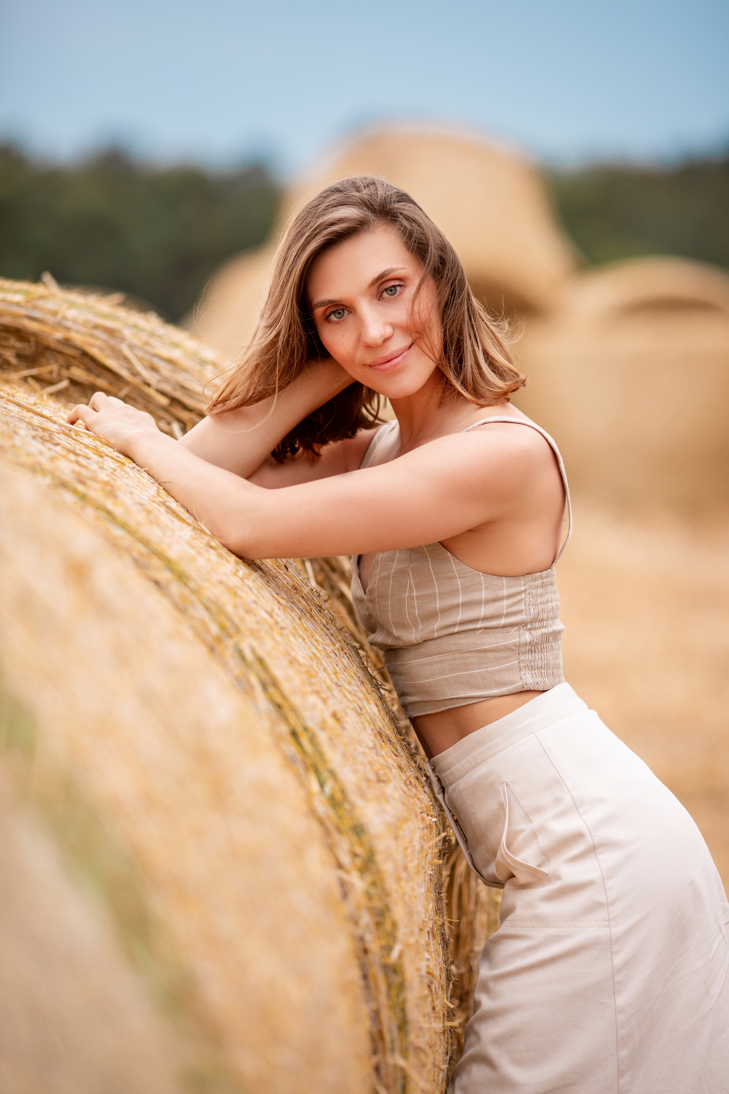 Снопы в полях АВГУСТ. Семейный и детский фотограф |Брянск| Анастасия Перепелкина