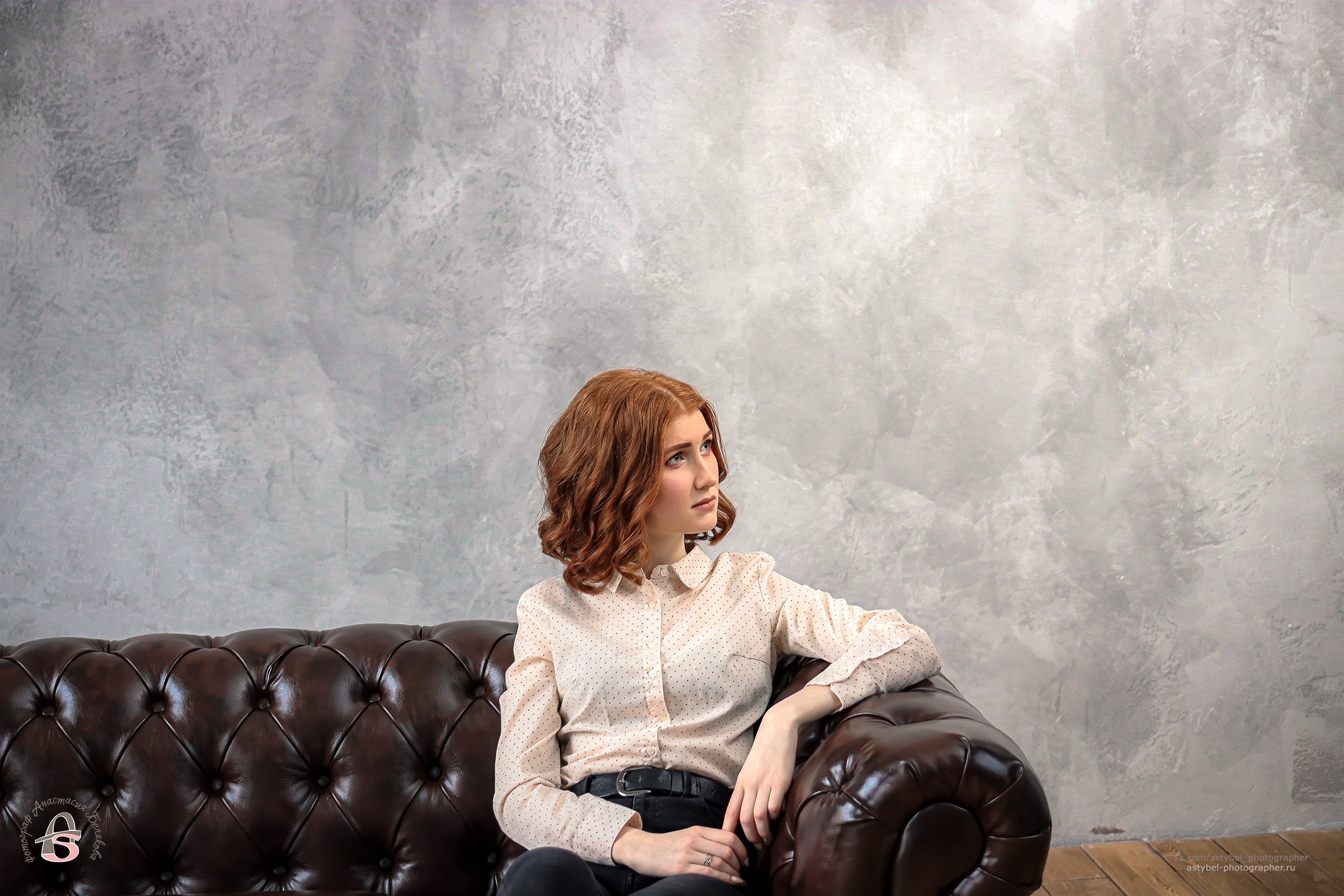 Фотосессия Марины в фотостудии «Юпитер» СПб, зал Лофт. Фотограф Анастасия Белякова в Санкт-Петербурге и Гатчине
