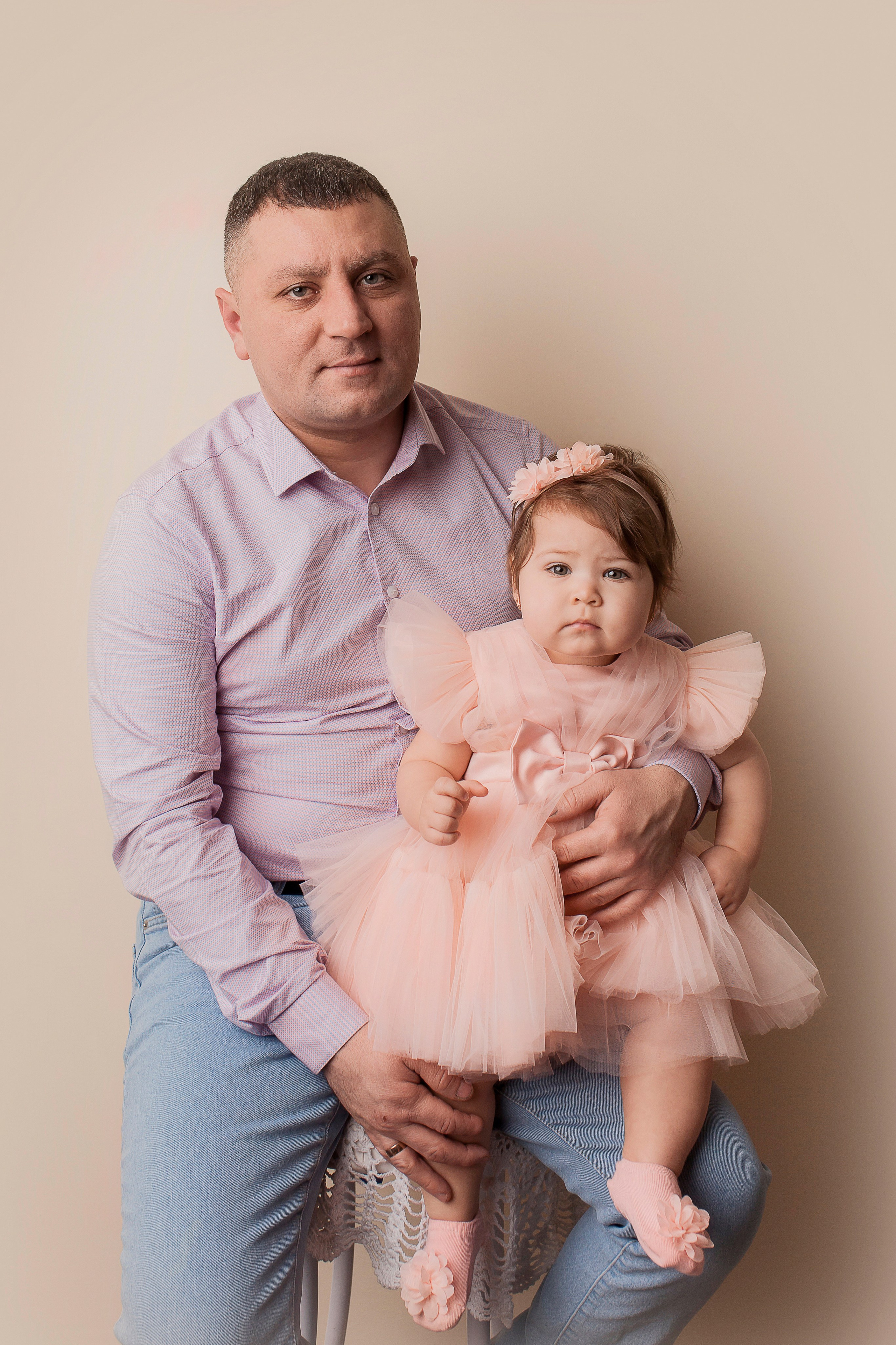 Ева, 1 годик. Фотограф новорожденных в Новокузнецке Анна Горошникова