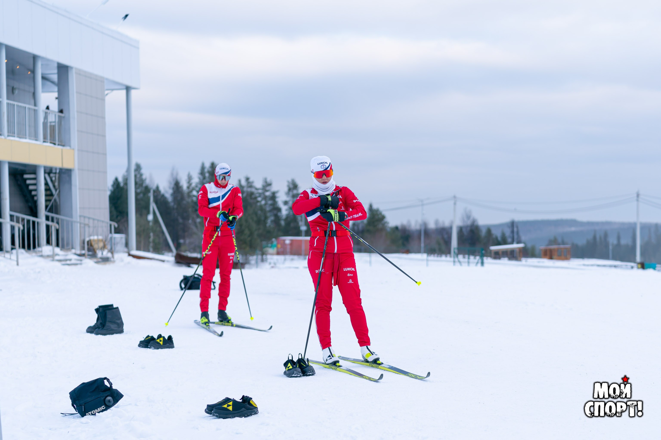 Тренировка сборной России по лыжным гонкам в Адане. Студия «Мой Спорт!» — все о спорте в Якутии