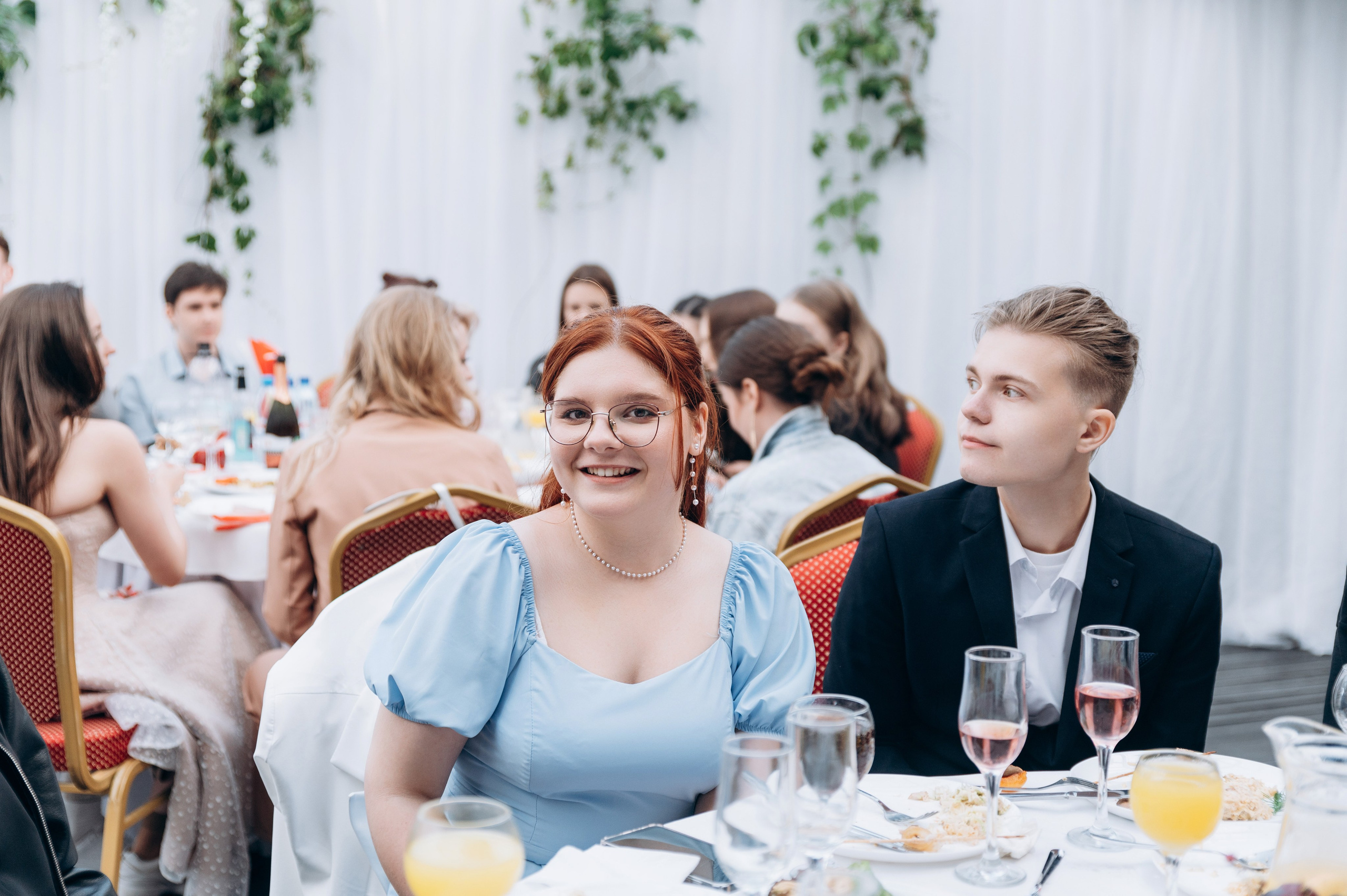 Выпускной 11 класс, банкет. Фотограф в Новосибирске