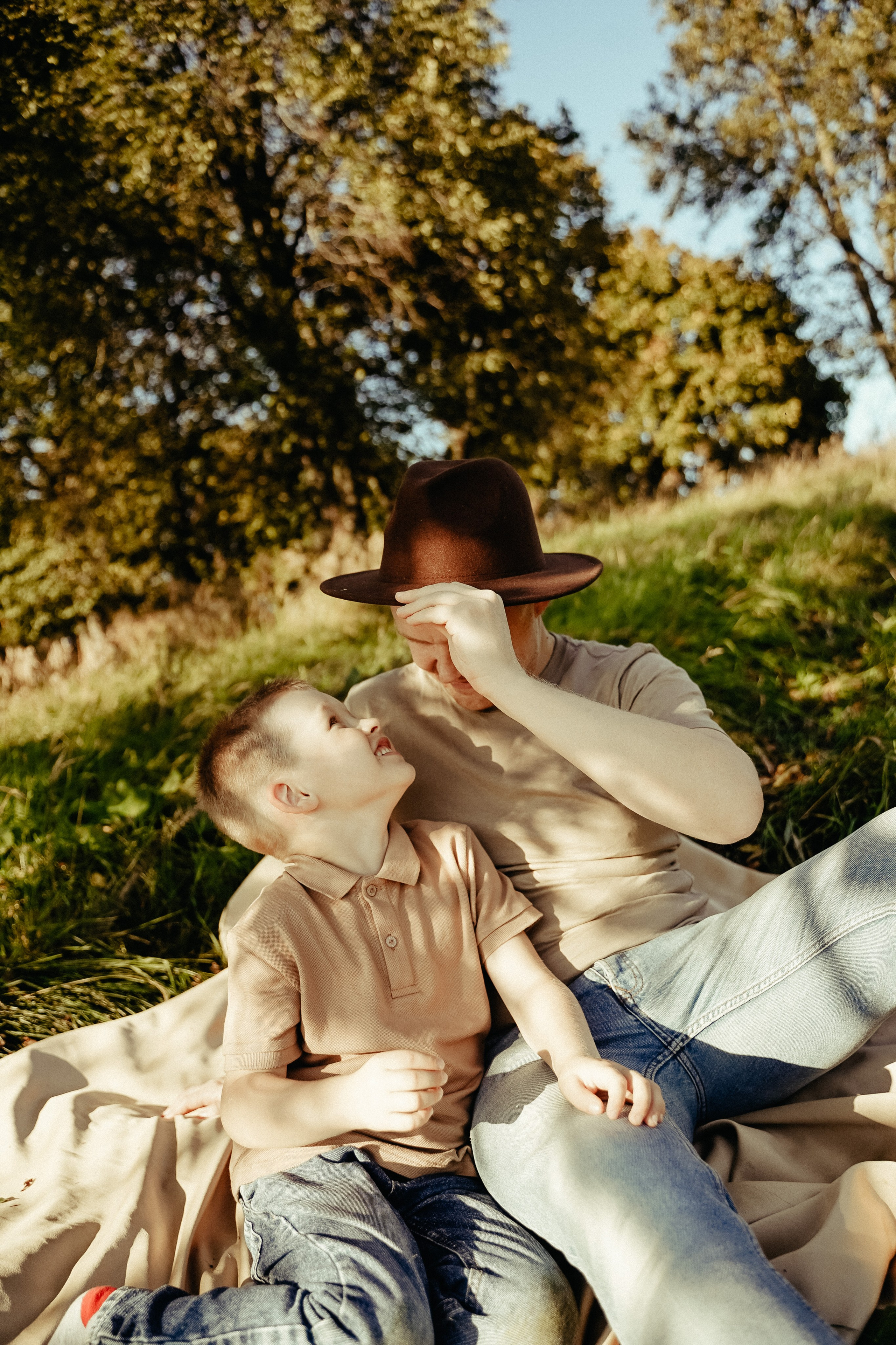 Семейная съемка осенью