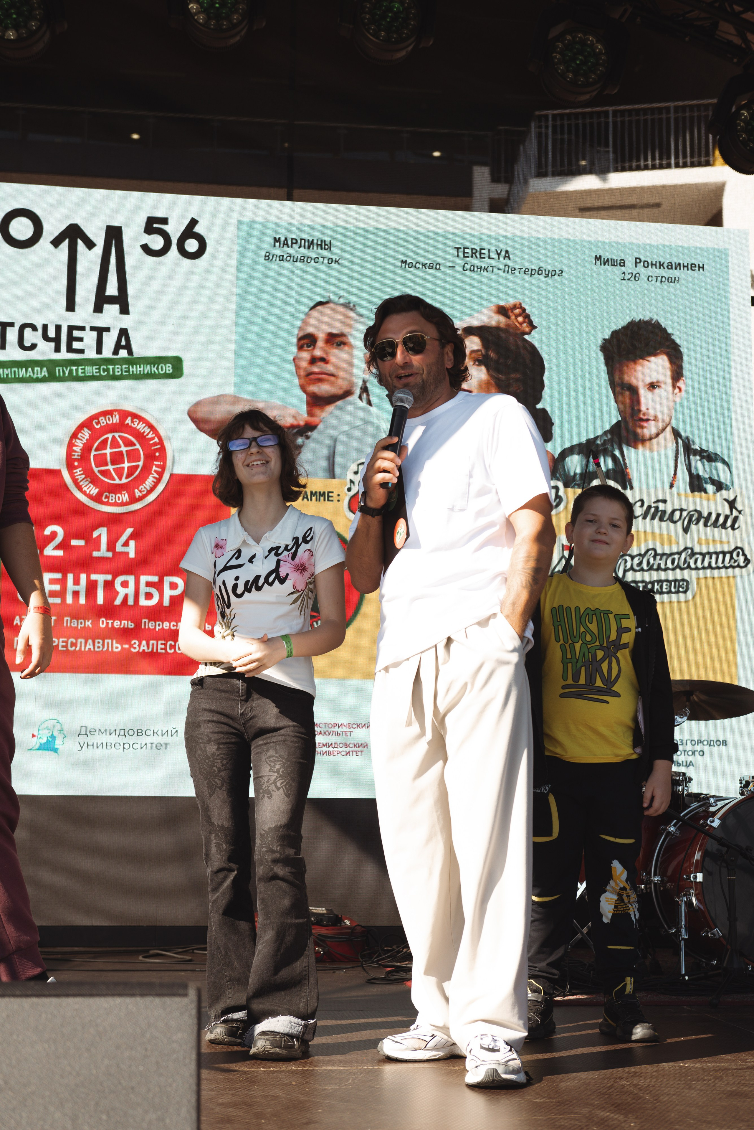 Фестиваль «Широта» и показ в «Азимут» Переславль-Залесский. Фотограф Москва Настя Профотовна. Репортажные, свадебные и контент фотосессии