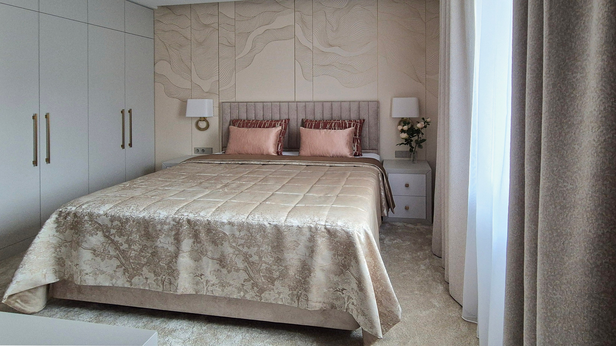 Спальни. Ян Эльвира — текстильный декоратор, г. Москва