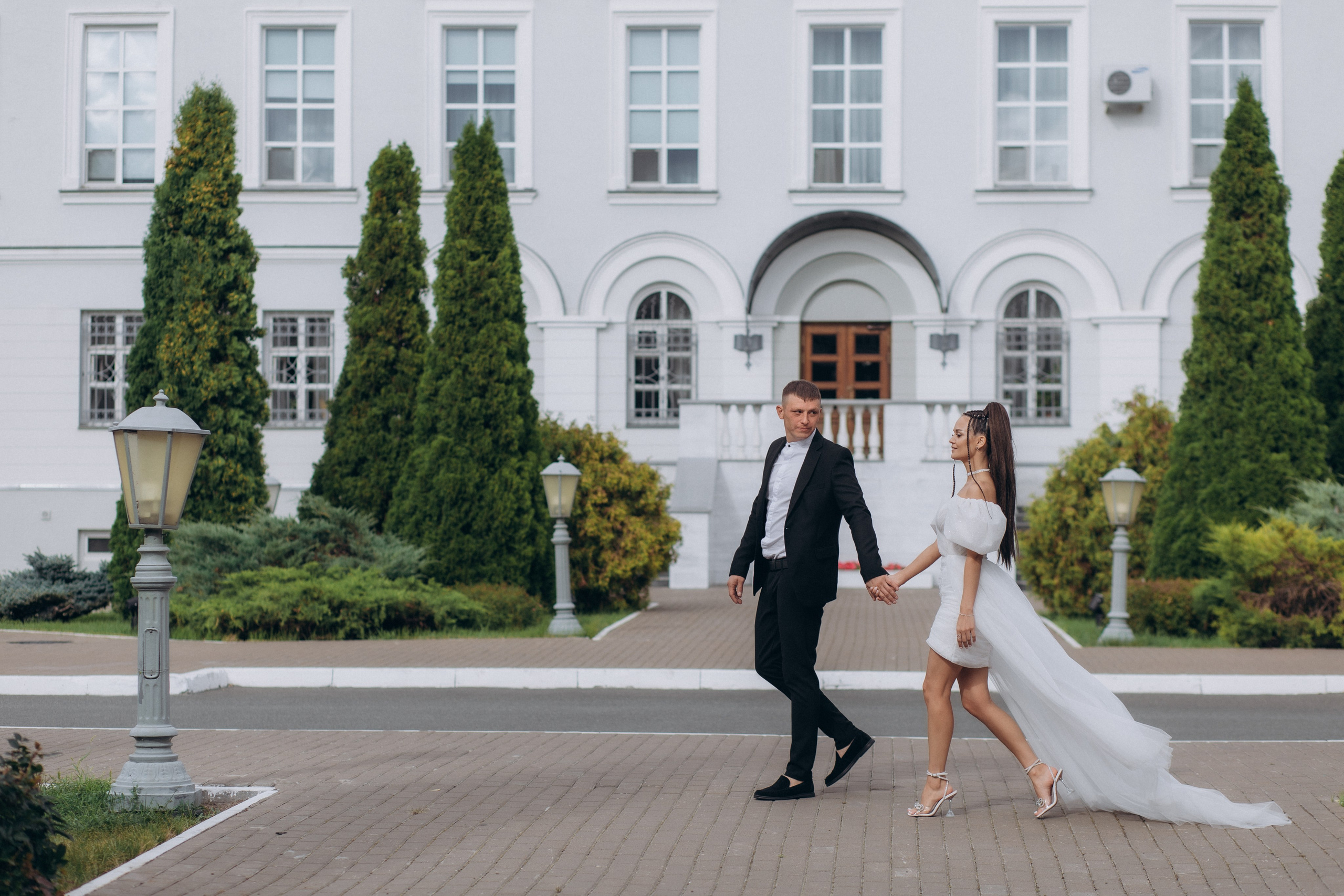 В центре Казани. Свадебный фотограф в Москве и Казани