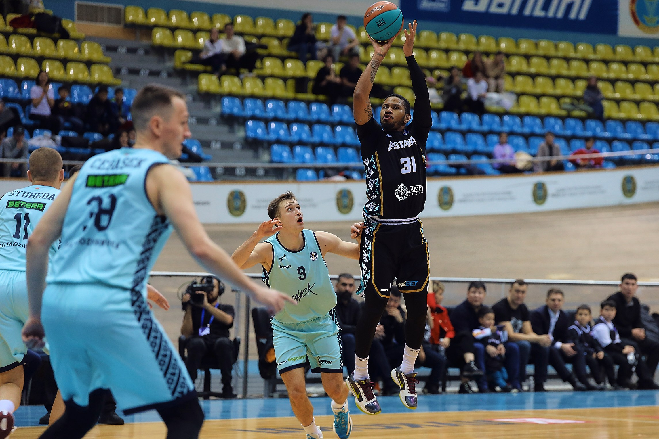 VTB League (Astana — Minsk) 15 November 2023. Professional photo & Event agency (Kazakhstan, Astana)