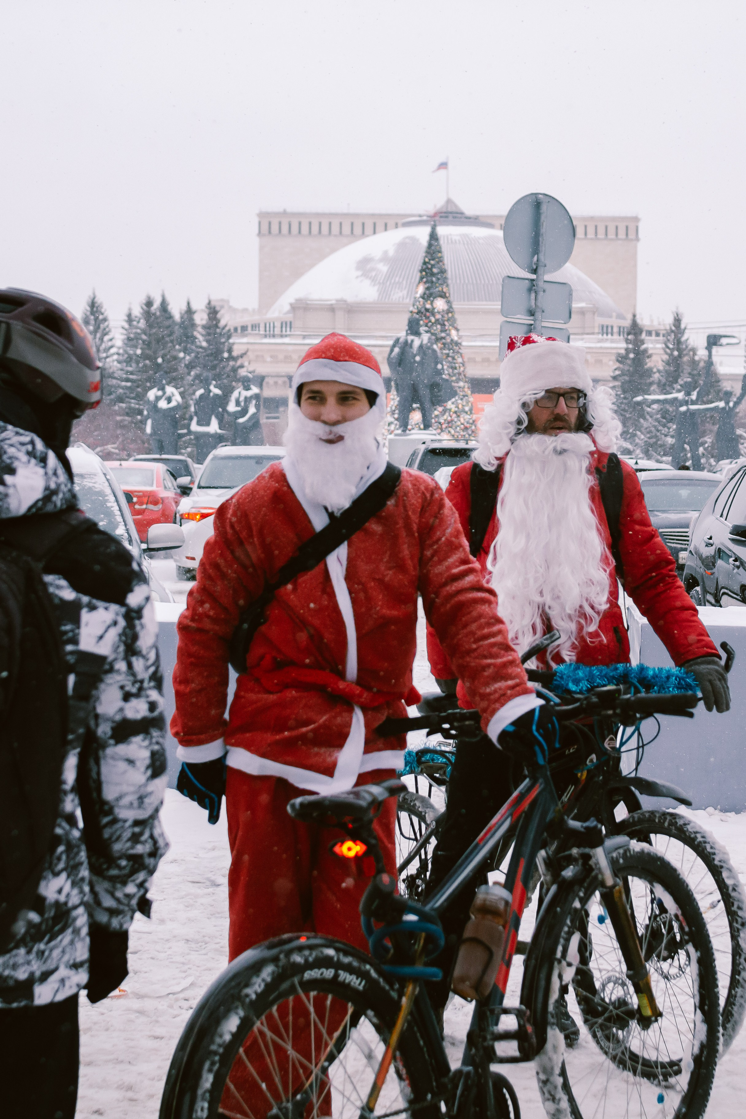 Зимний велозаезд «Привет, велосипед!». Фотограф в Новосибирске Екатерина Васильева