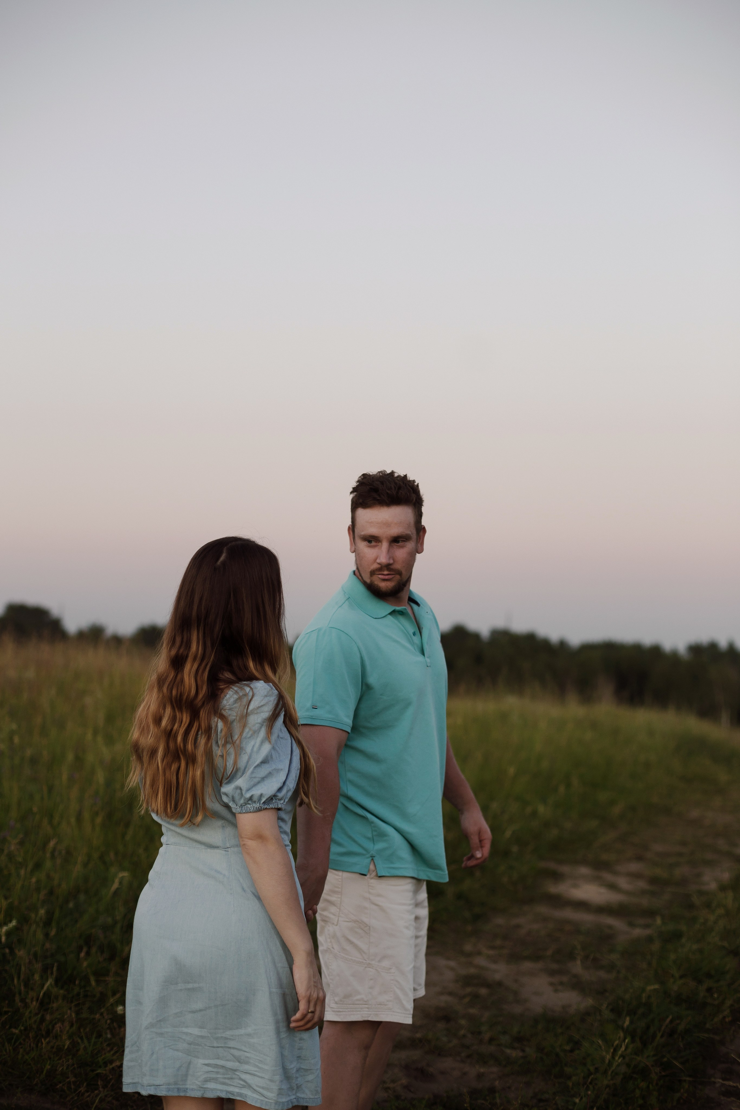 Колтушские высоты — Марина и Сергей. Портретный фотограф в Санкт-Петербурге Элина Ситникова
