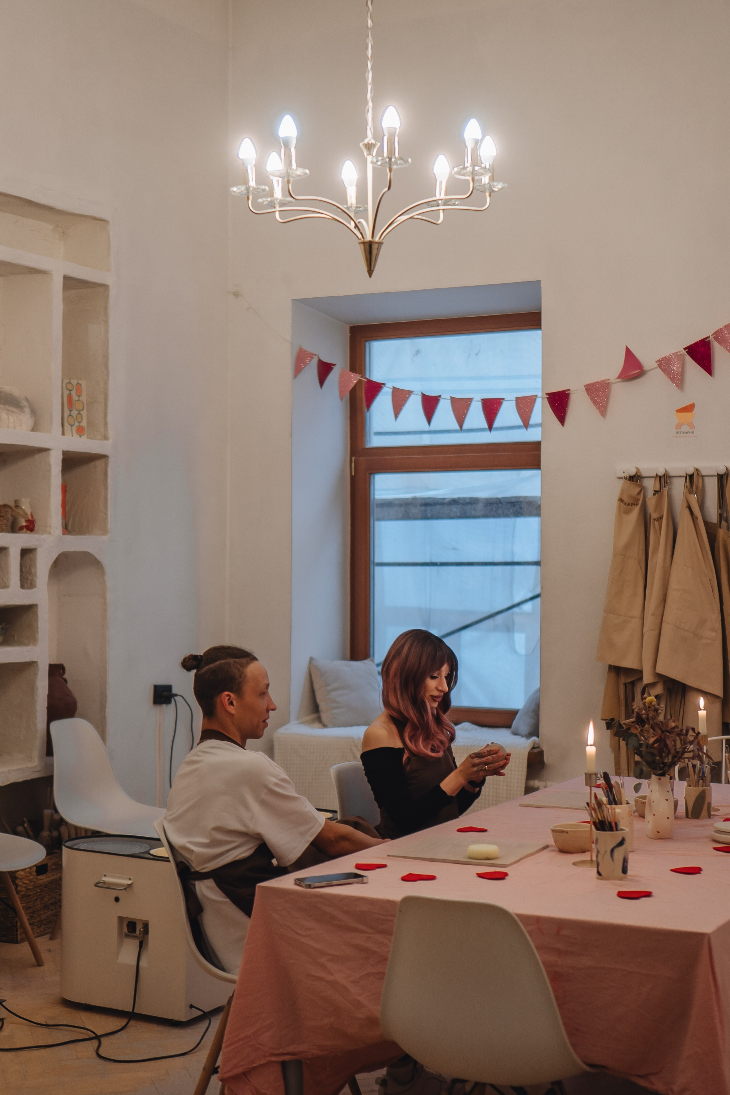 СВИДАНИЕ В ГОНЧАРНОЙ МАСТЕРСКОЙ. Профессиональный фотограф, Санкт-Петербург — Виктория Богомолова