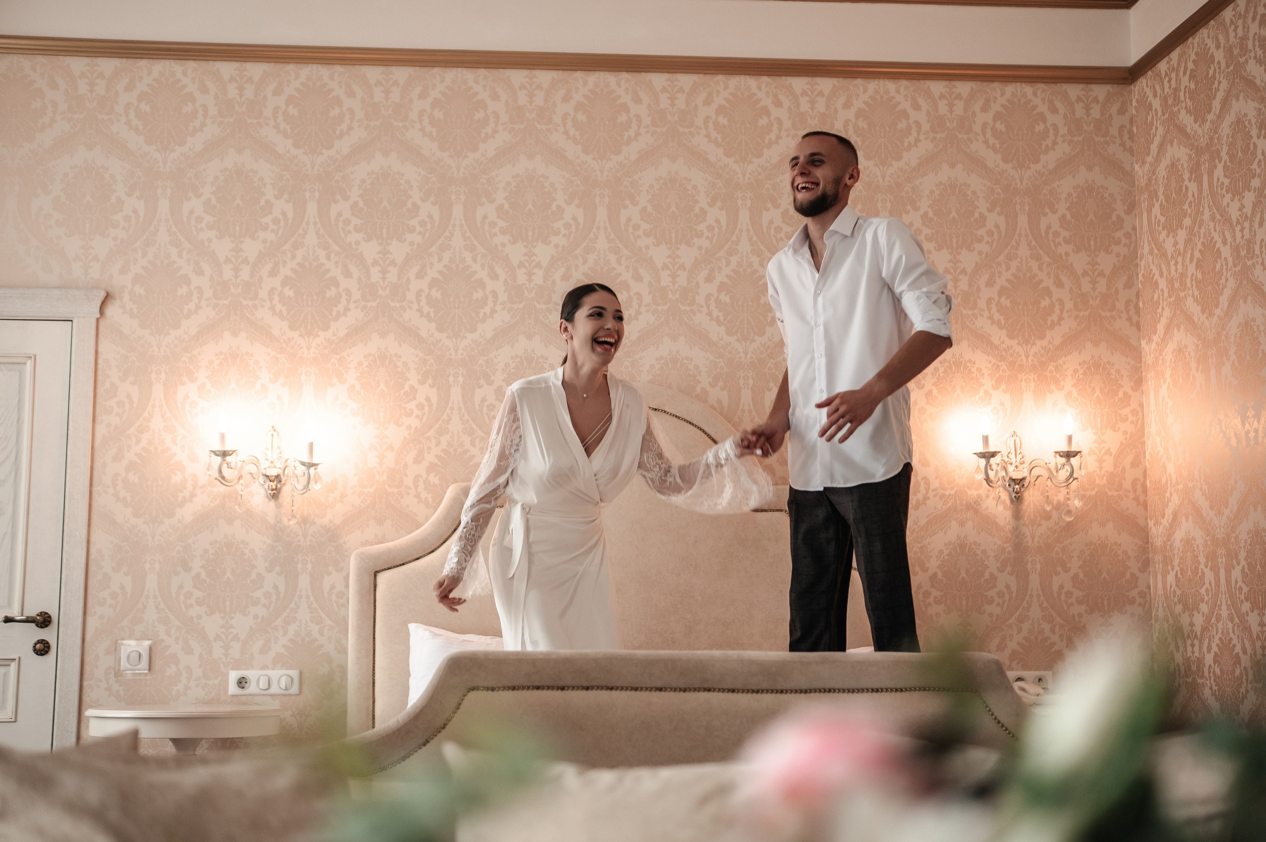 Максим и Наталья. Сборы, прогулка. Фотограф Екатерина Бочарникова