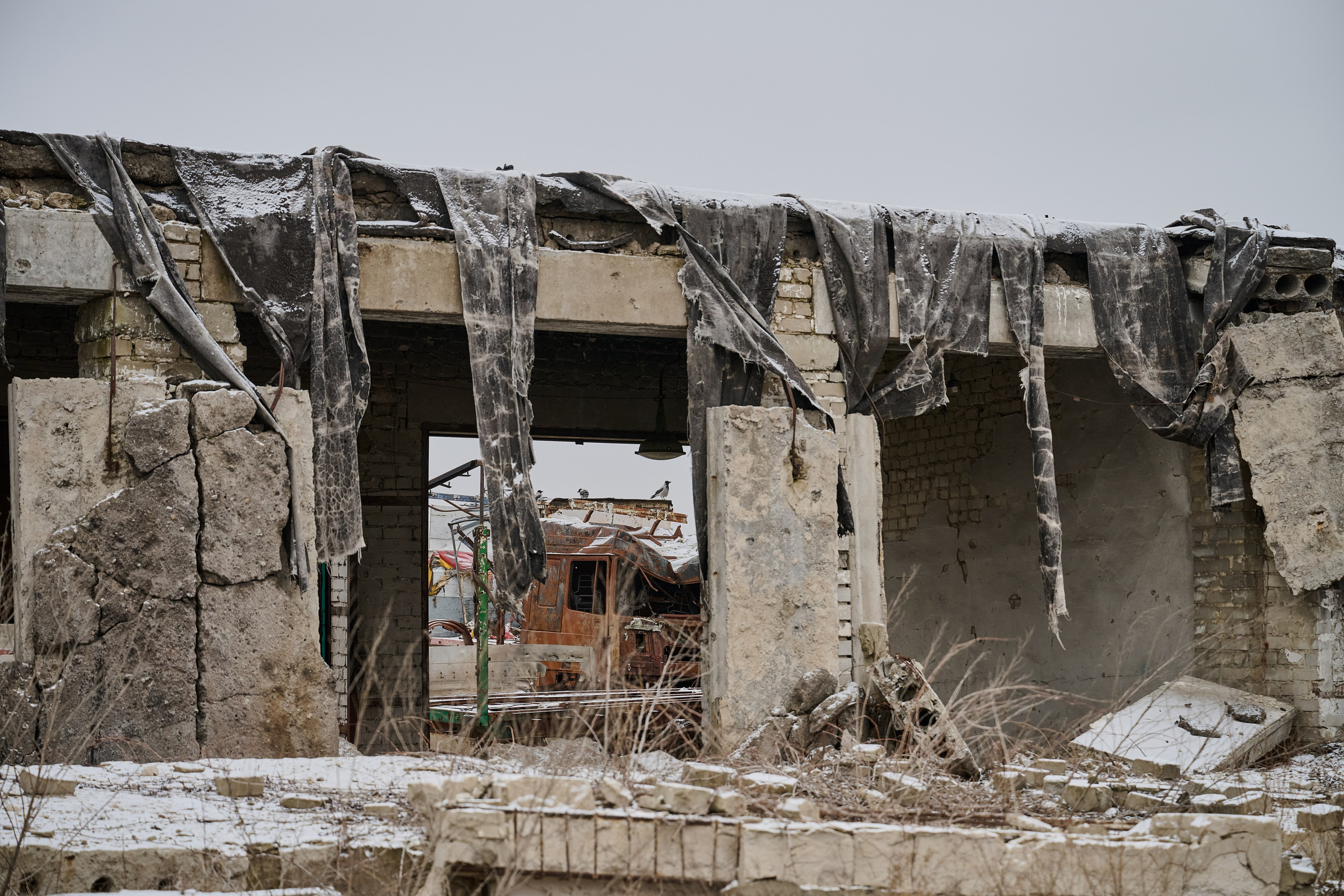 Северодонецк (Луганская область). Декабрь 2024. Фотограф Роман Адлер