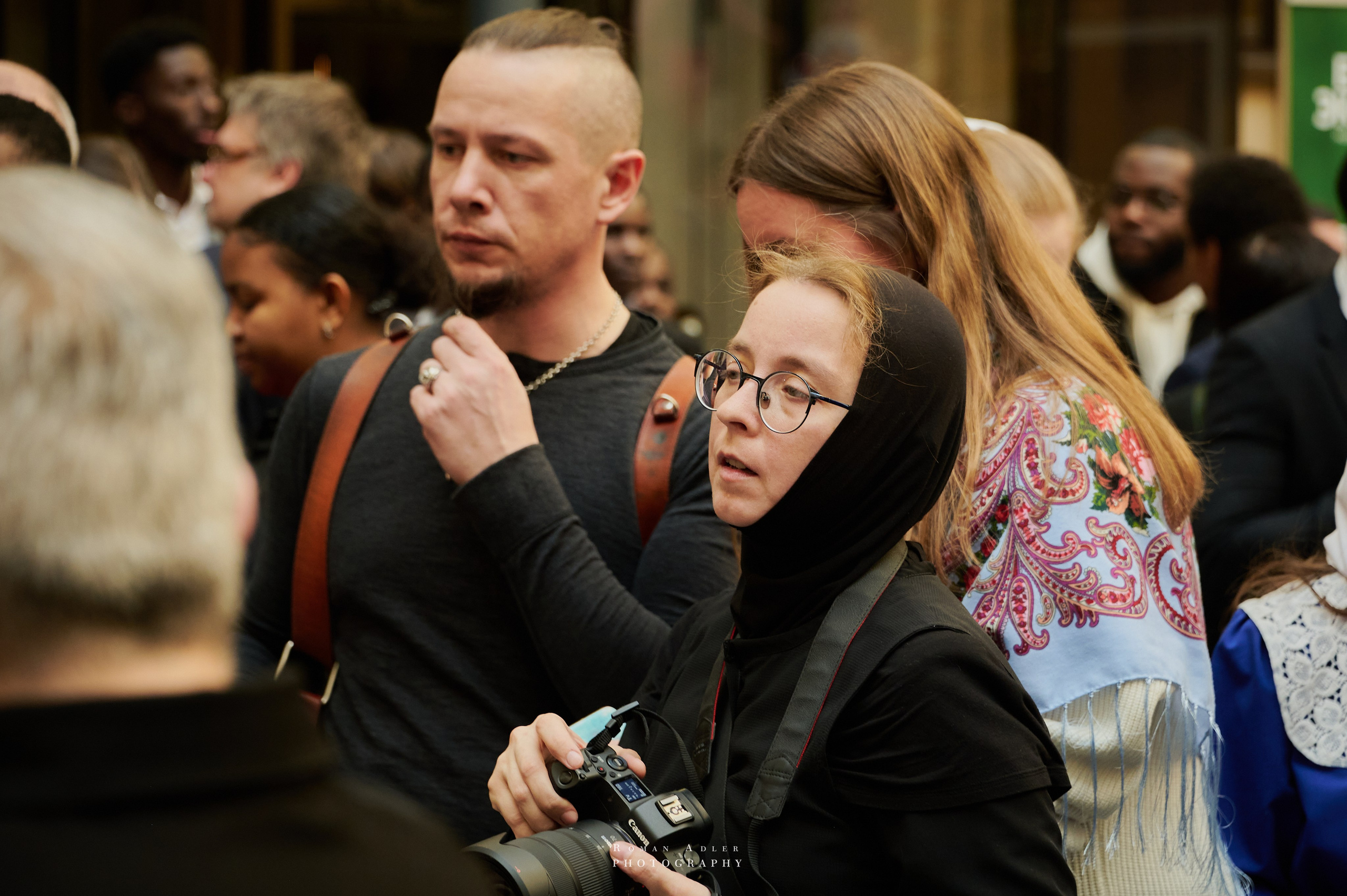 Презентация киноленты «Black to USSR». Фотограф Роман Адлер