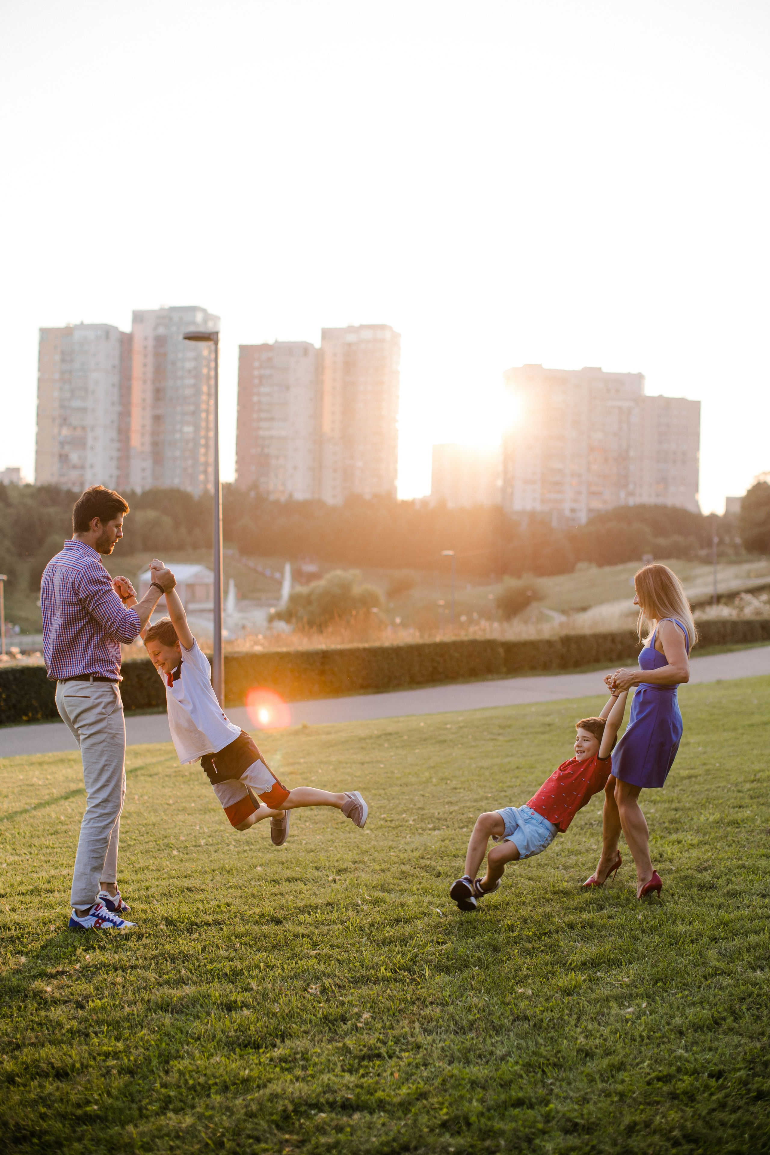 Сережа Юля и дети. Семейный и детский фотограф в Москве Кузьмина Мария