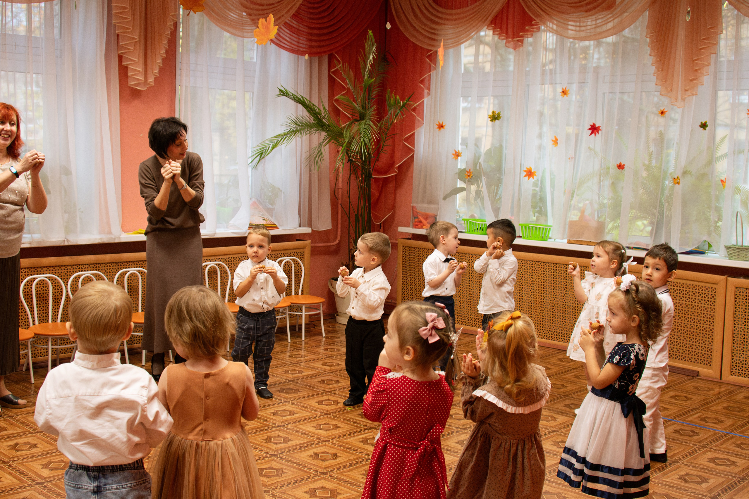 Праздник осени в детском саду. Фотограф в Санкт-Петербурге Ксения Яковчук