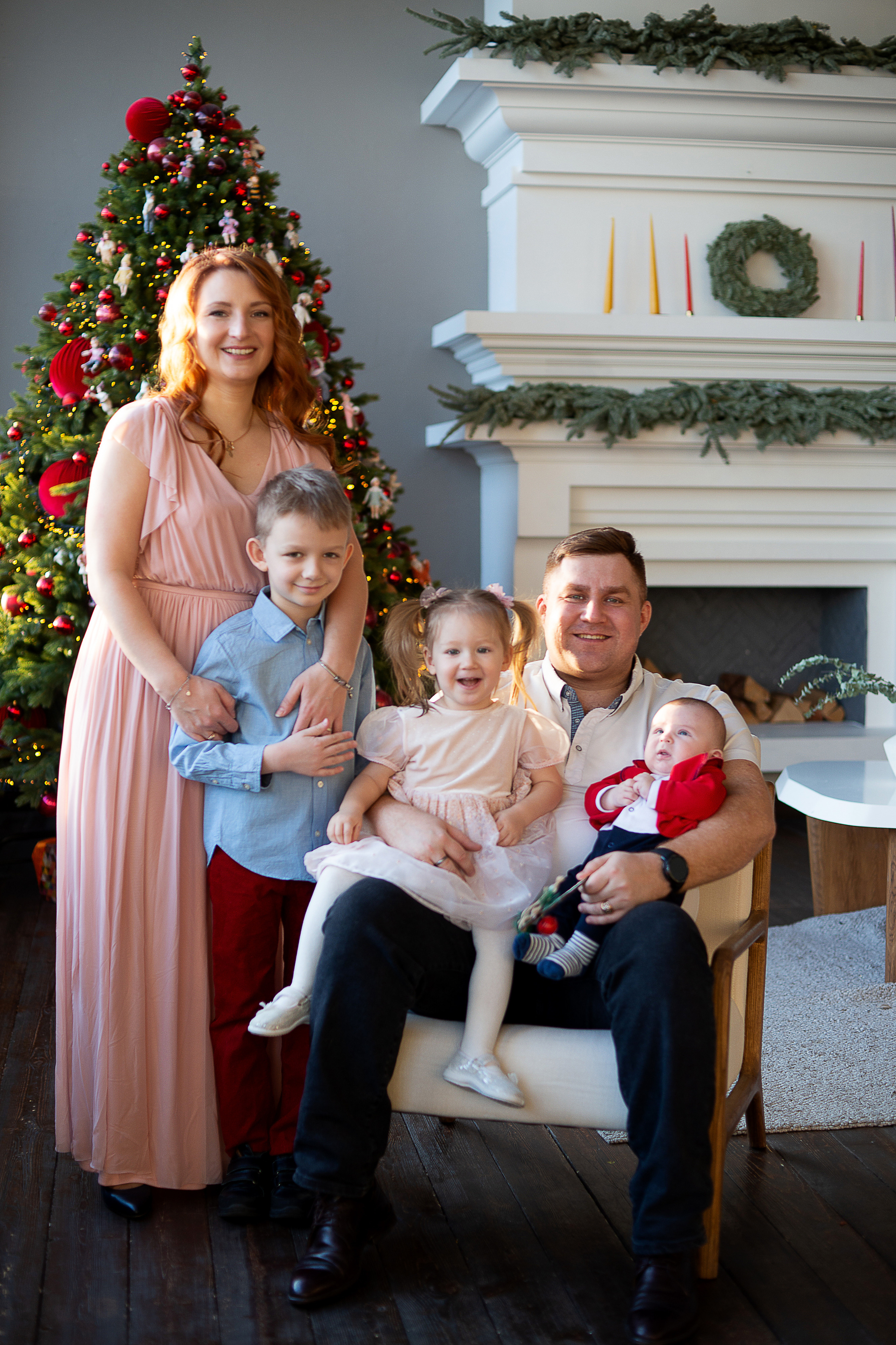 Ксения, Дмитрий, Арсений, Катюша и Алеша. Семейный фотограф в Санкт-Петербурге Саша Кактус