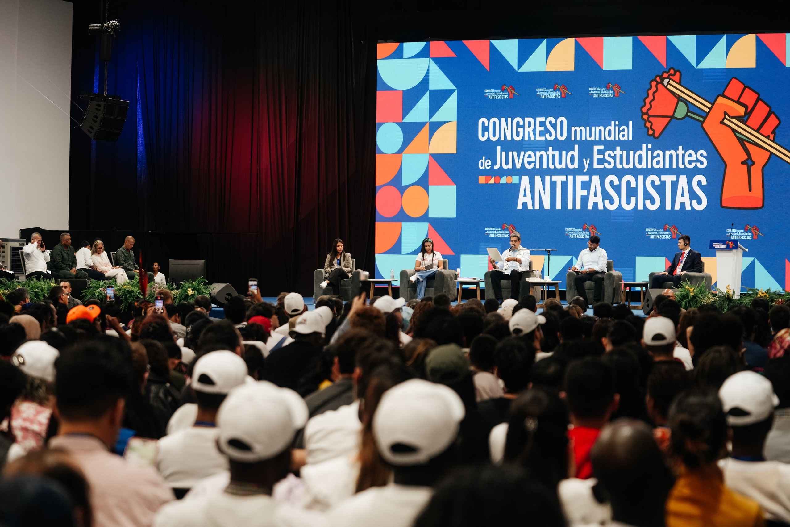 Венесуэла, 2024 | Антифашистский конгресс. Five Media — репортажный фотограф Москва | Мск